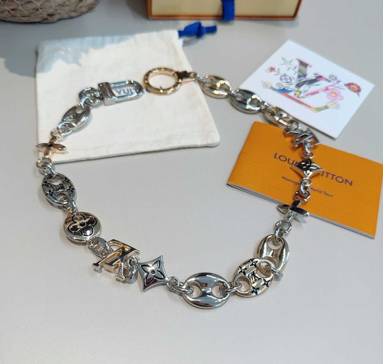 Louis Vuitton LV Sailor Chain Belt S00   M03122 - DesignerGu