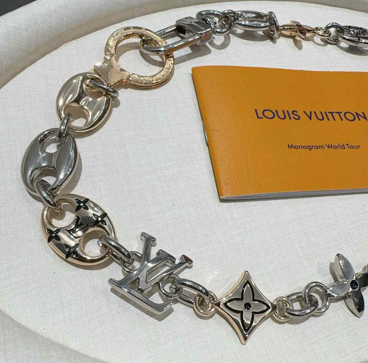 Louis Vuitton LV Sailor Chain Belt S00   M03122 - DesignerGu