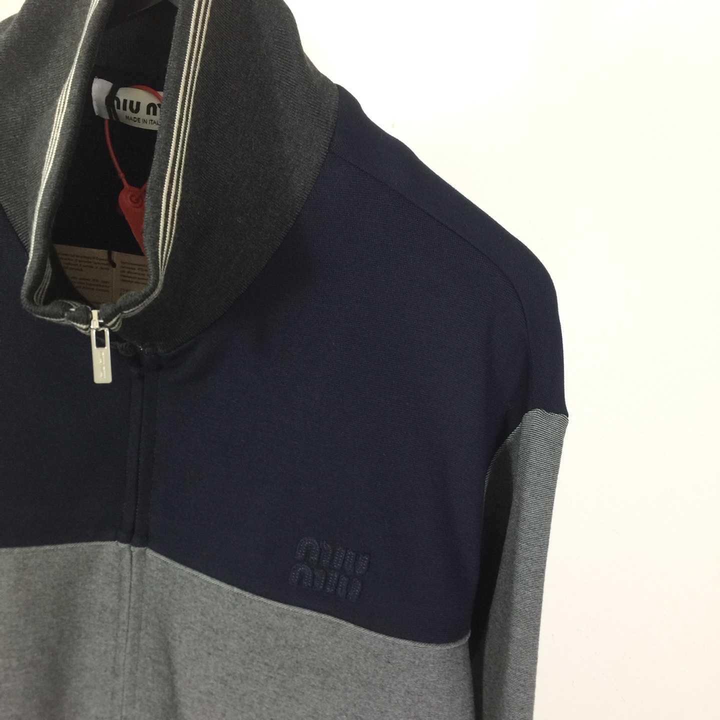 Miu Miu Zipper Sweatshirt - DesignerGu