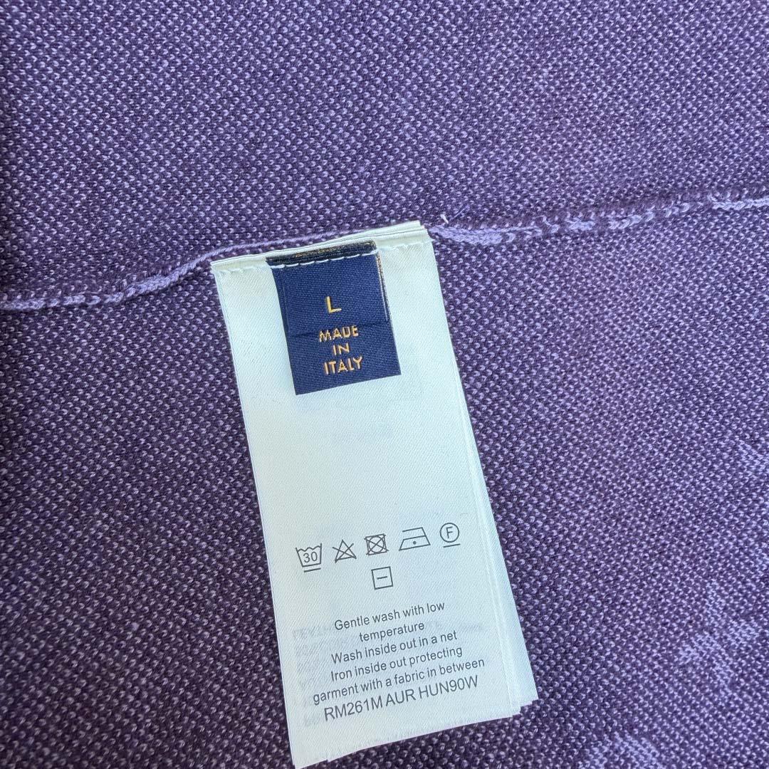  Louis Vuitton Monogram Jacquard Short-Sleeved Crewneck      1AJTV8 - DesignerGu