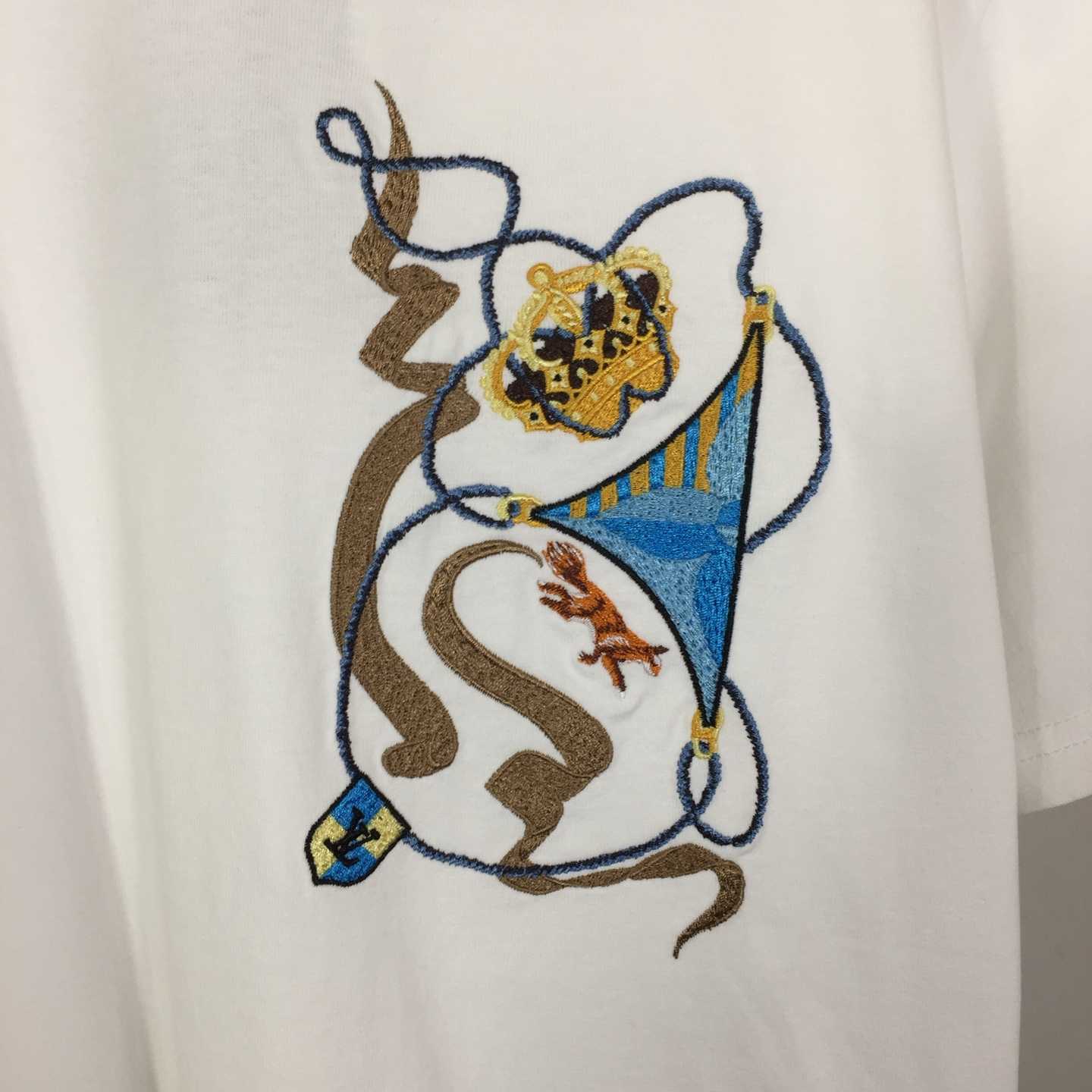 Louis Vuitton Short-Sleeved Crewneck    - DesignerGu