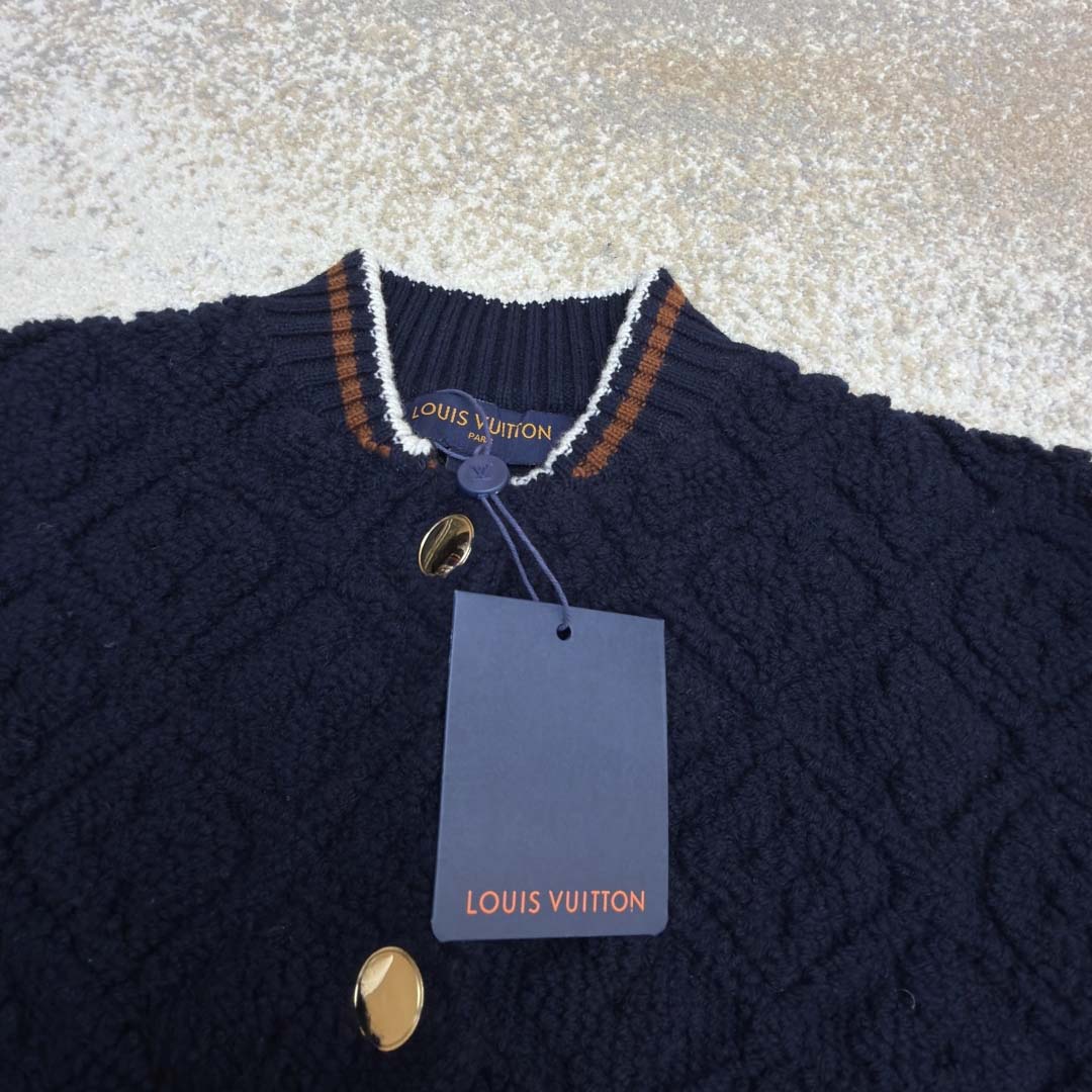 Louis Vuitton Monogram Toweling Varsity Jacket    1AIQFO - DesignerGu