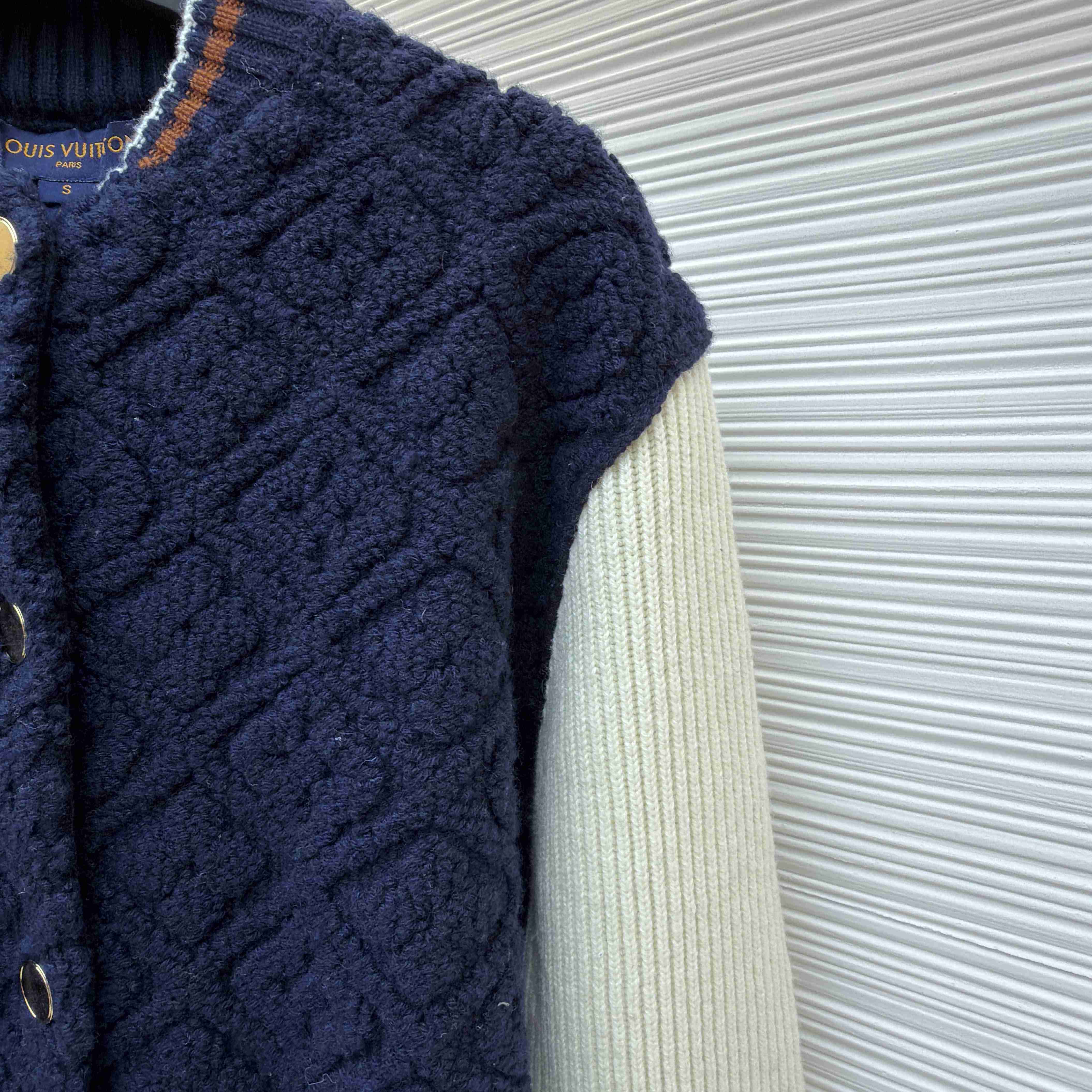 Louis Vuitton Monogram Toweling Varsity Jacket    1AIQFO - DesignerGu