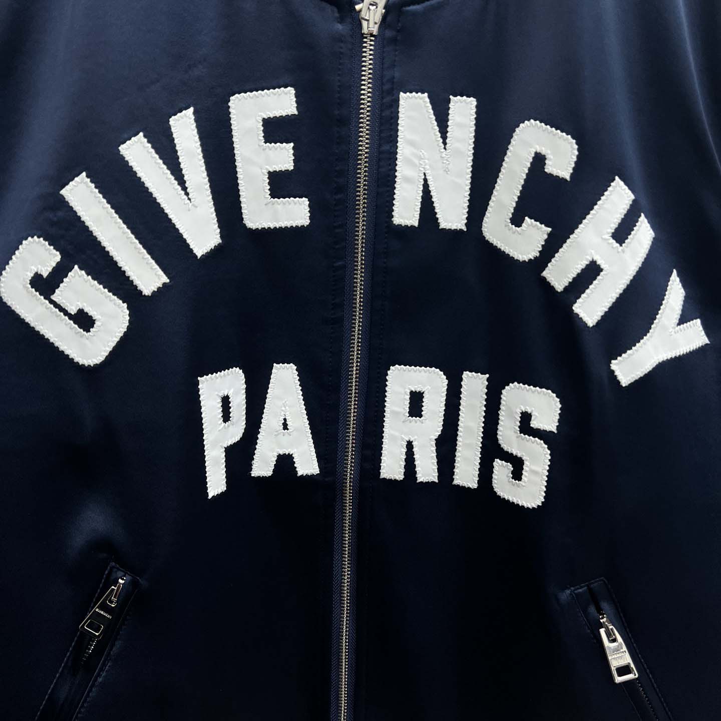 Givenchy Logo Bomber Jacket  - DesignerGu