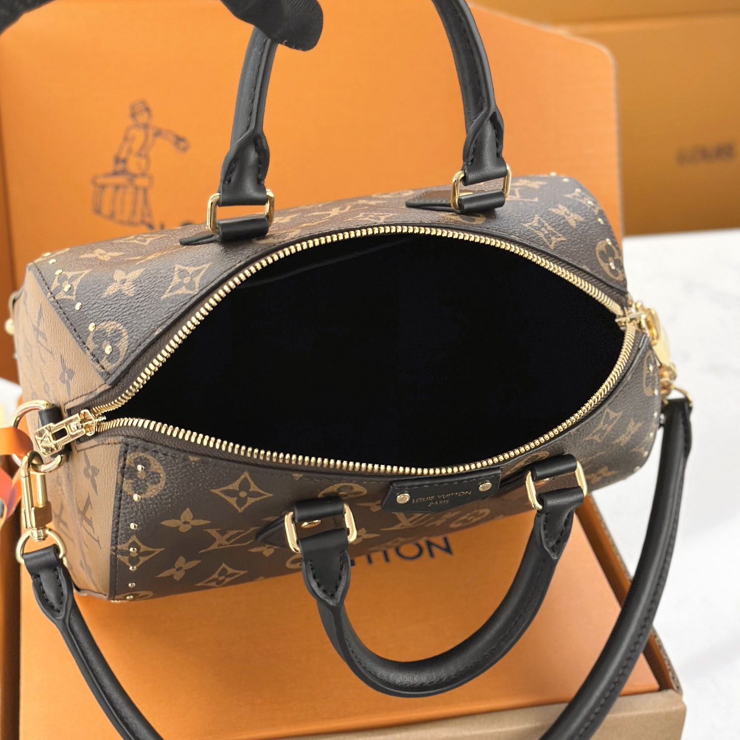 Louis Vuitton Speedy Trunk 25 M26181 - DesignerGu