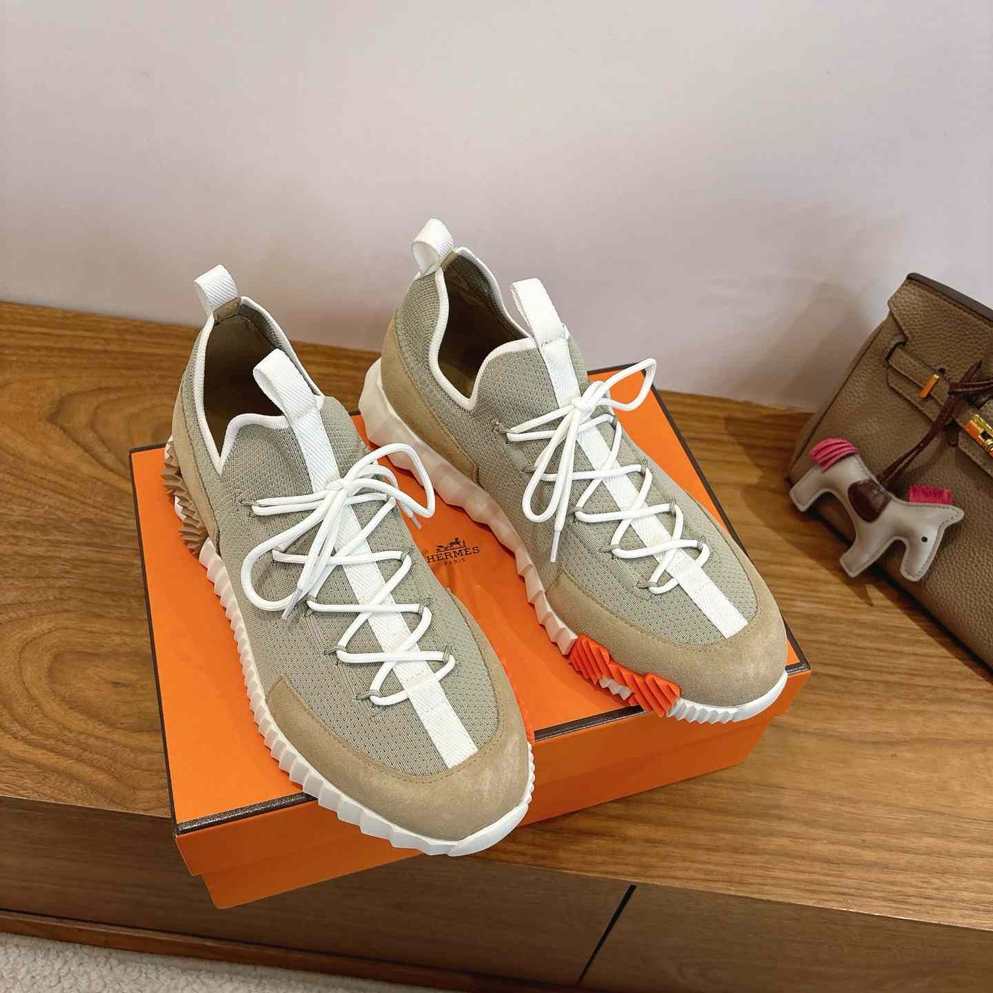 Hermes Lift Slip-on Sneaker - DesignerGu