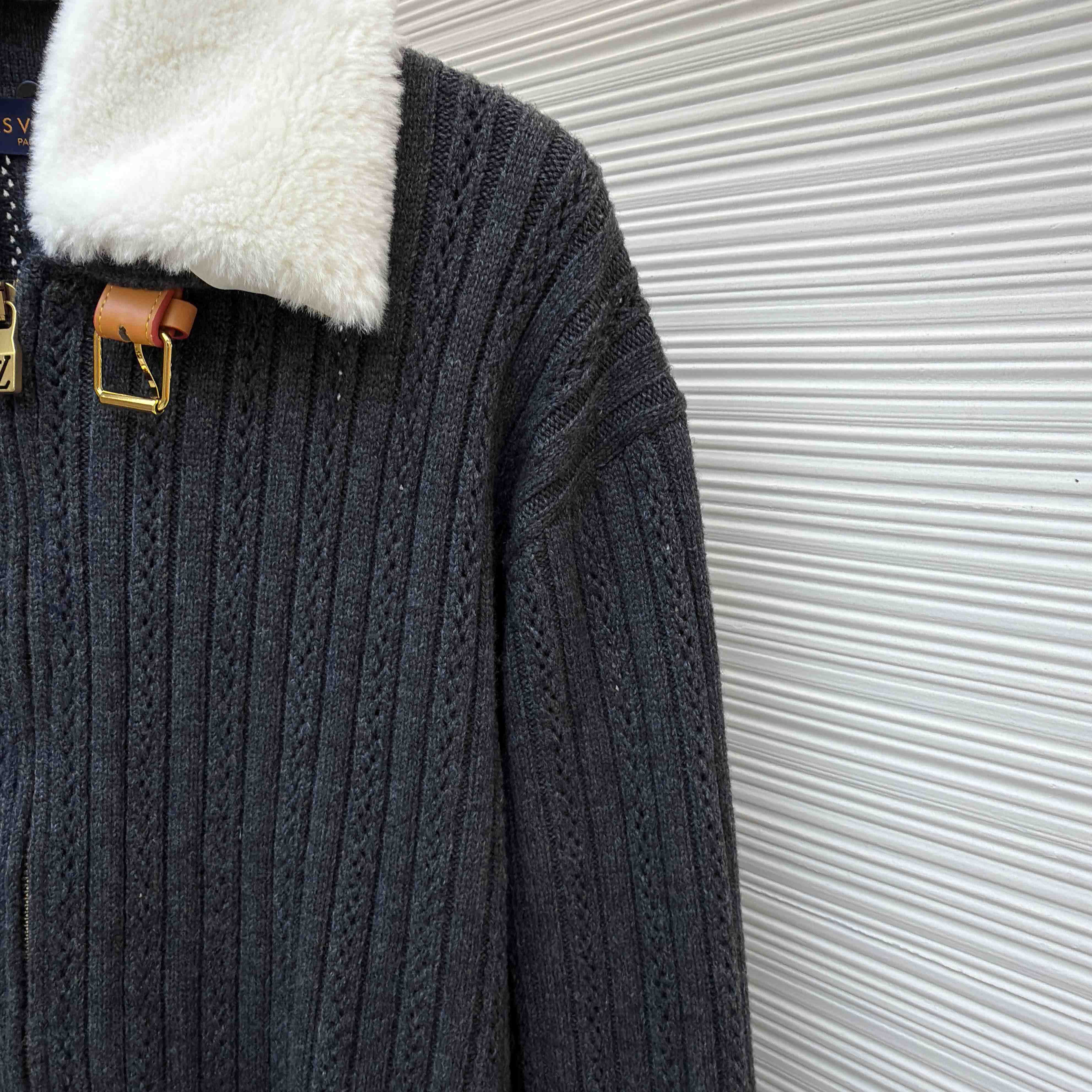 Louis Vuitton Cashmere-Wool Blouson    1AJBU9 - DesignerGu