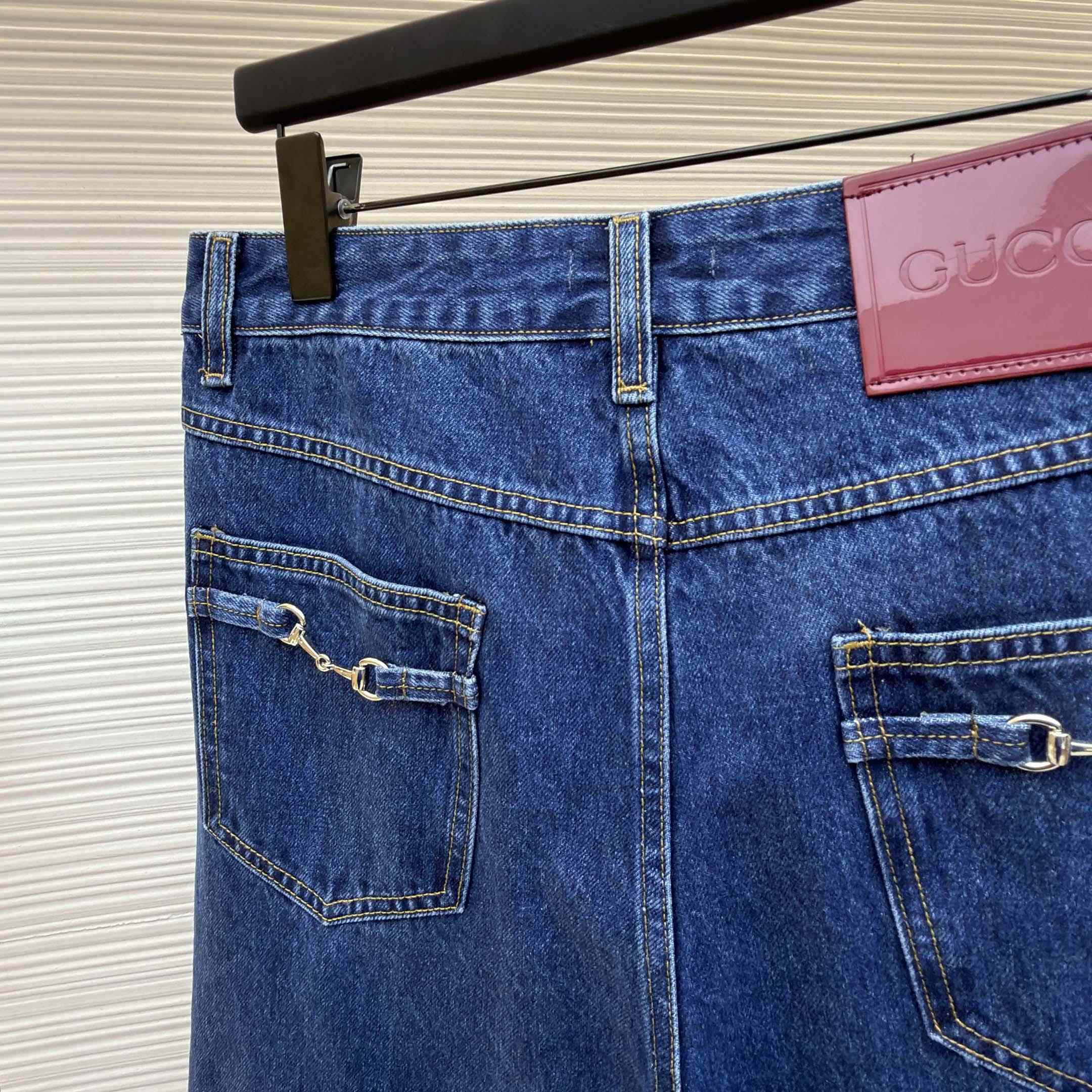 Gucci Cropped Denim Pant - DesignerGu