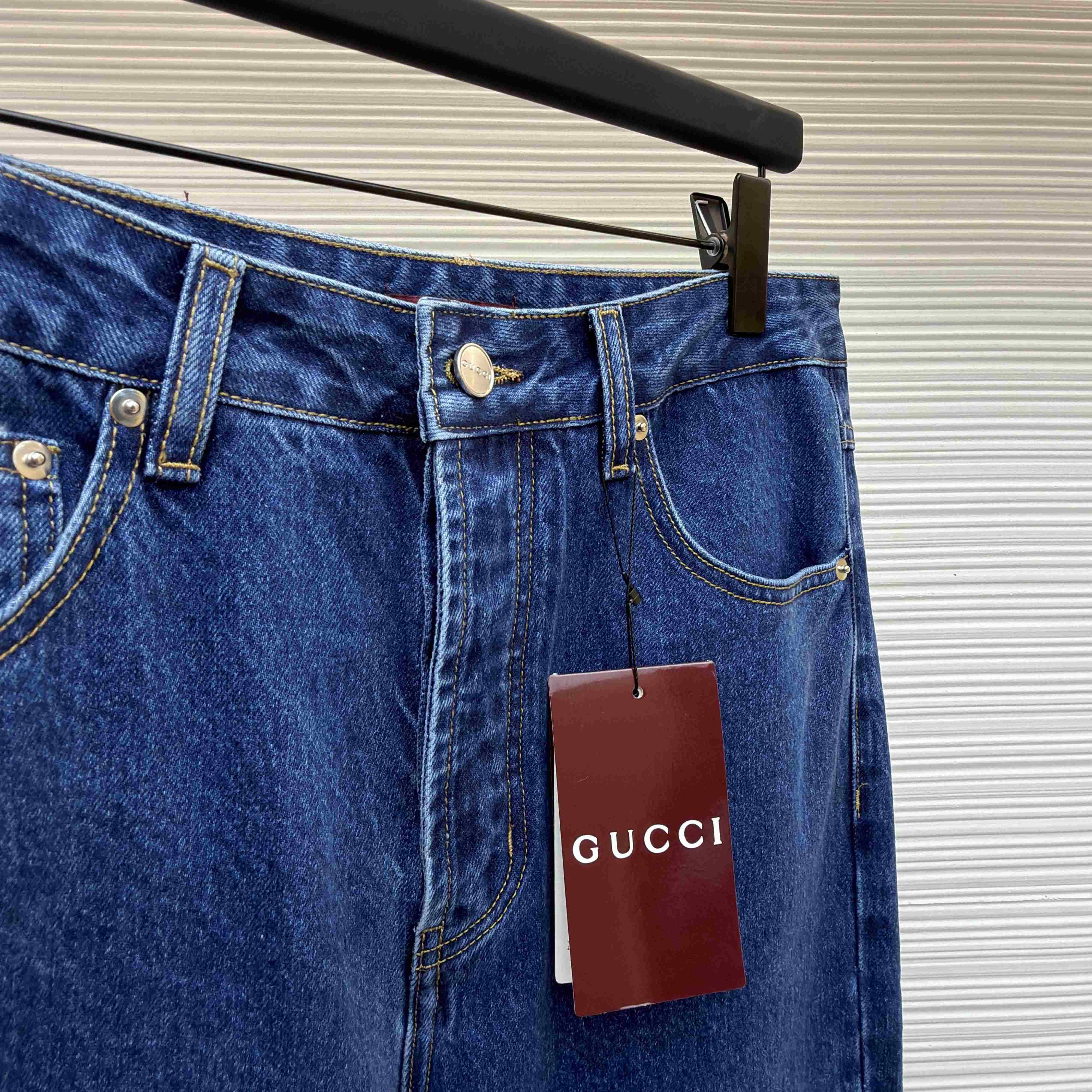 Gucci Cropped Denim Pant - DesignerGu