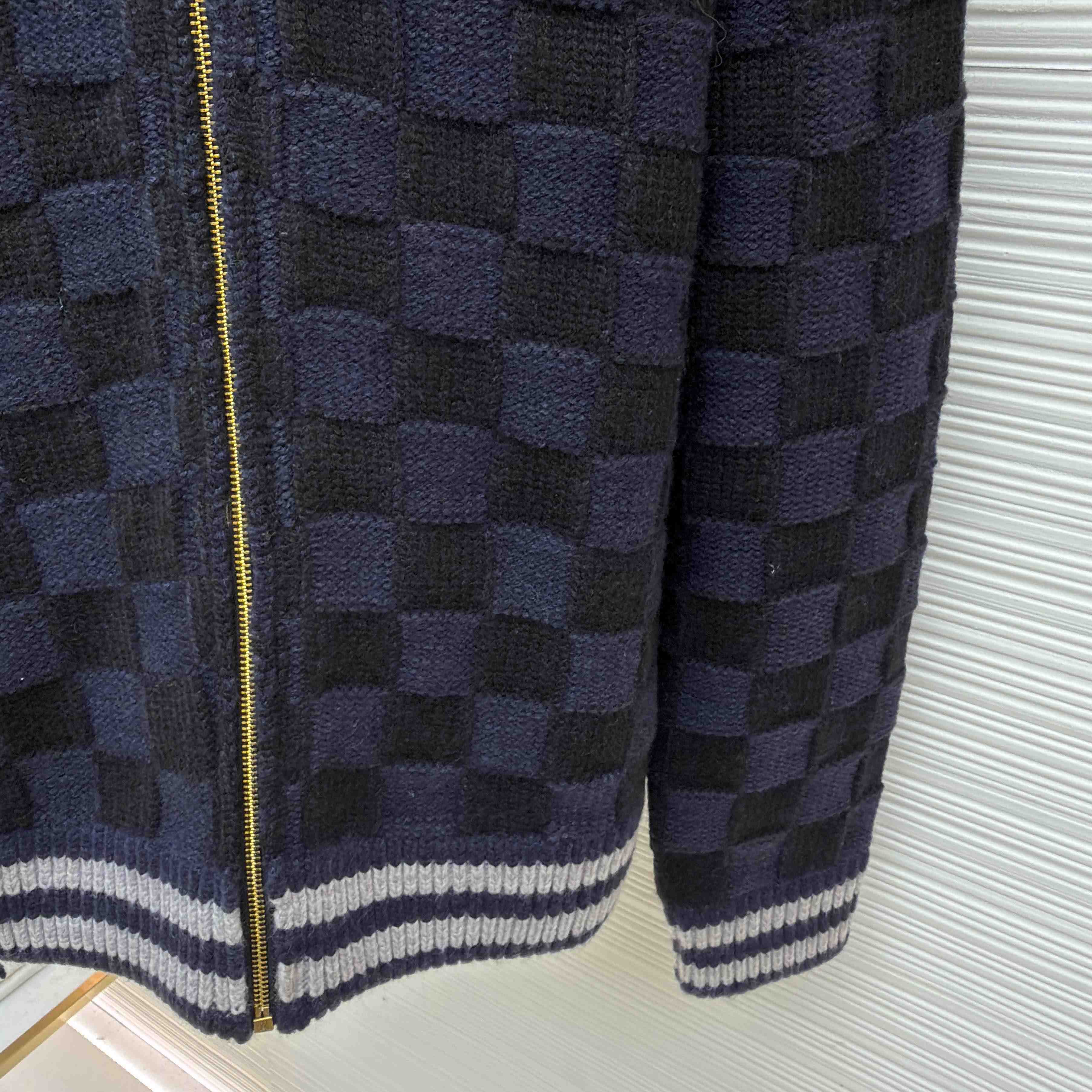 Louis Vuitton Damier Knit Blouson   1AJBVQ - DesignerGu