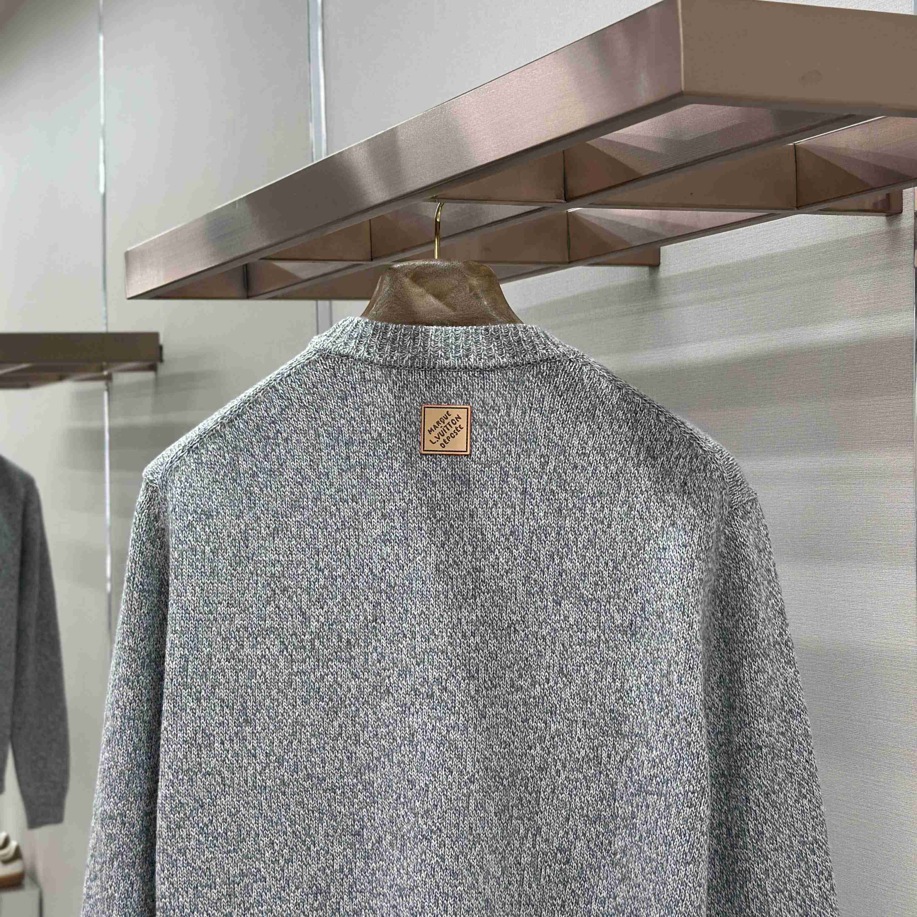 Louis Vuitton Chunky Wool-Cashmere Crewneck    - DesignerGu