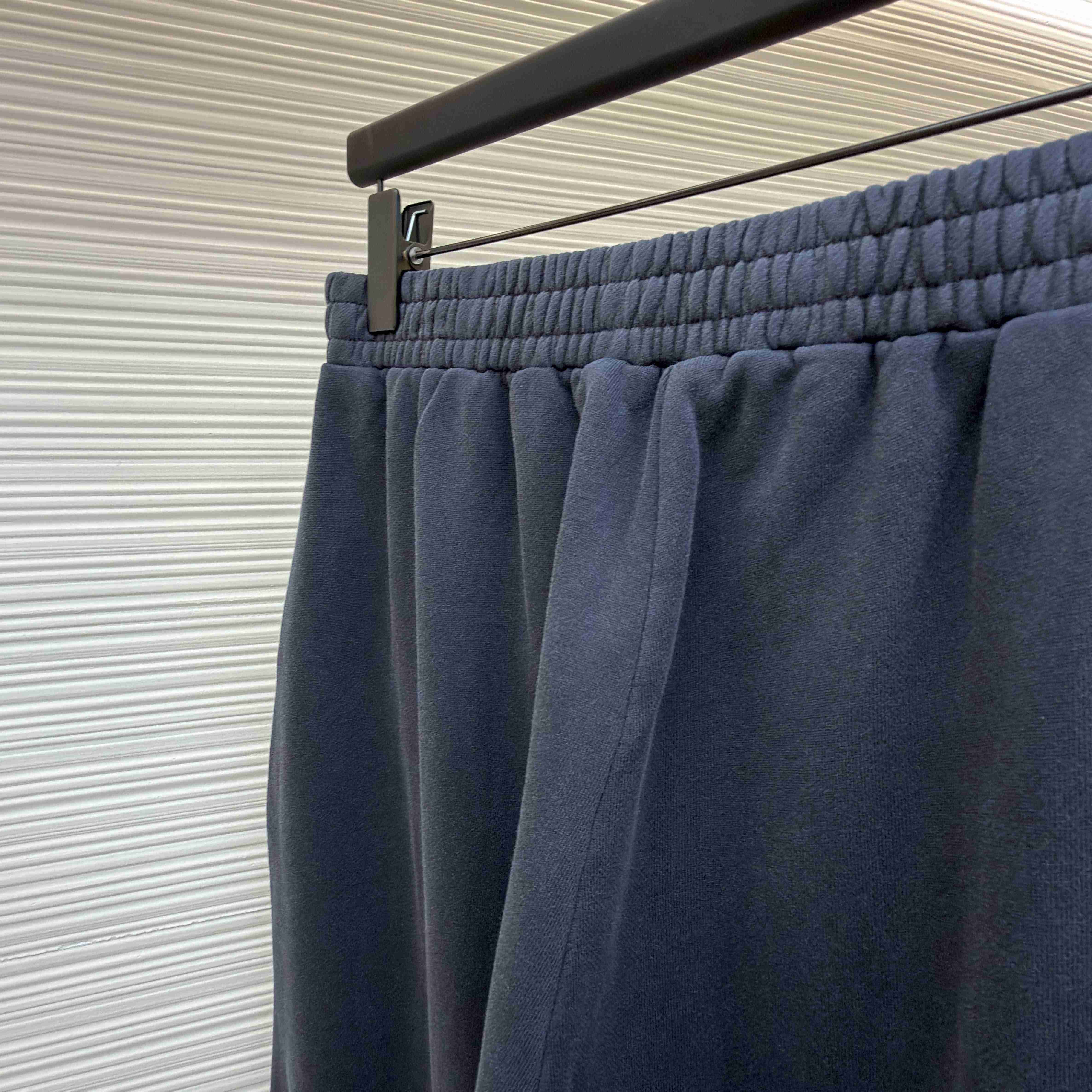 Balenciaga Transparent Tape Baggy Pants In Faded Black - DesignerGu