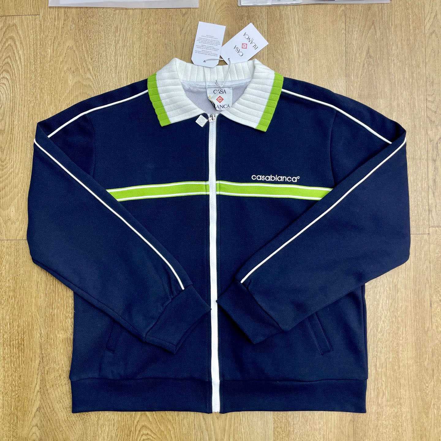 Casablanca Pique Track Jacket C1136 - DesignerGu