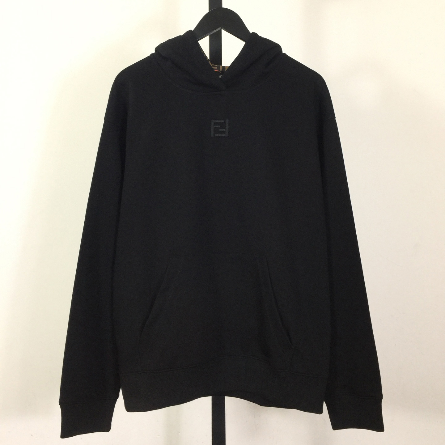 Fendi Black Cotton Sweatshirt - DesignerGu