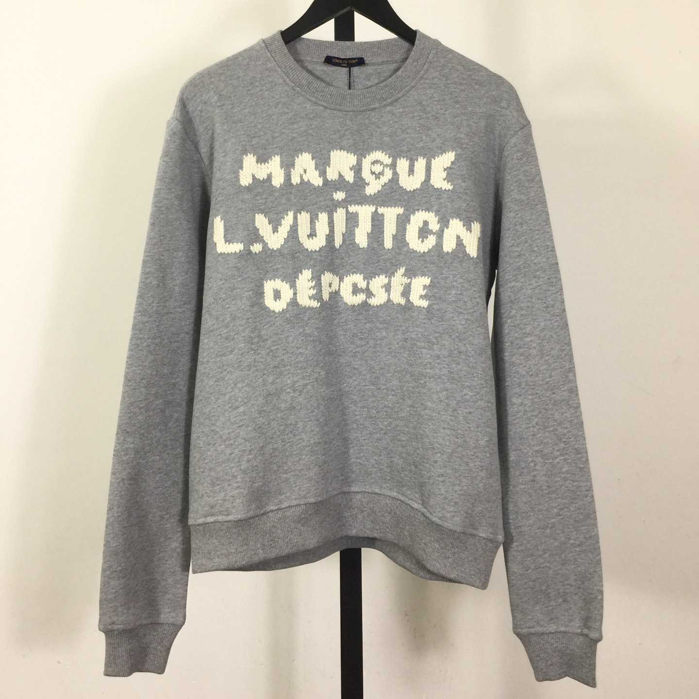 Louis Vuitton Embroidered Signature Sweatshirt  1AIKCO - DesignerGu