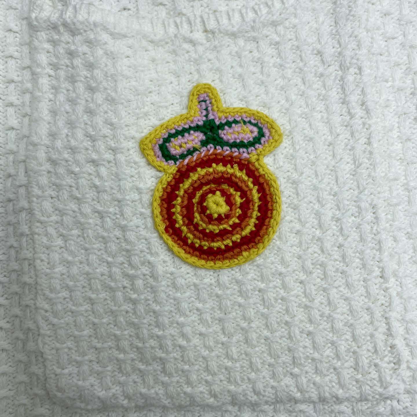 Casablanca Crochet Motif Shorts 'White'   Z6032 - DesignerGu