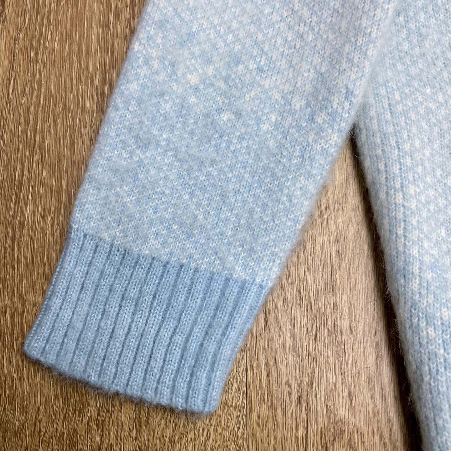 Casablanca Fluffy Gradient Mohair Zip Jacket     Z6036 - DesignerGu