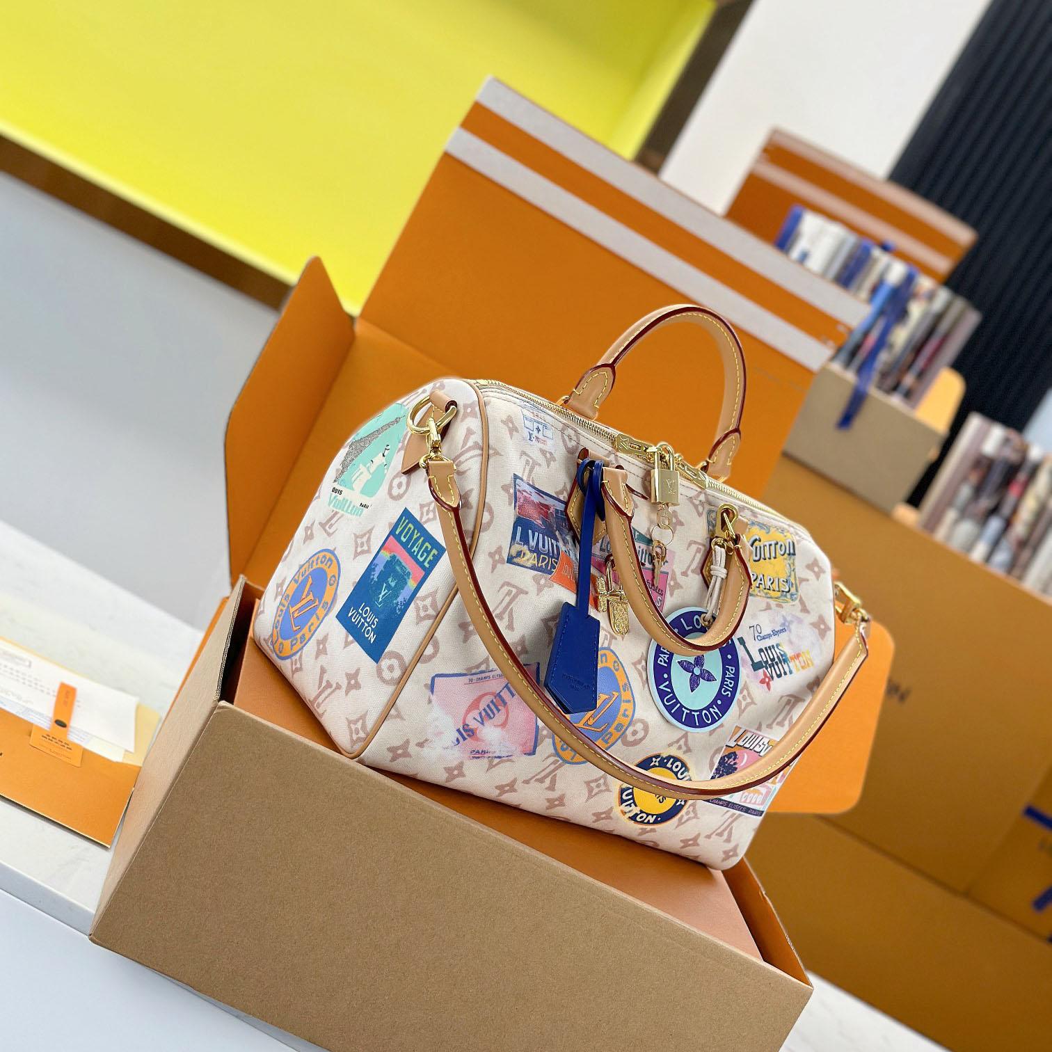 Louis Vuitton Speedy Soft 30 M14587 - DesignerGu