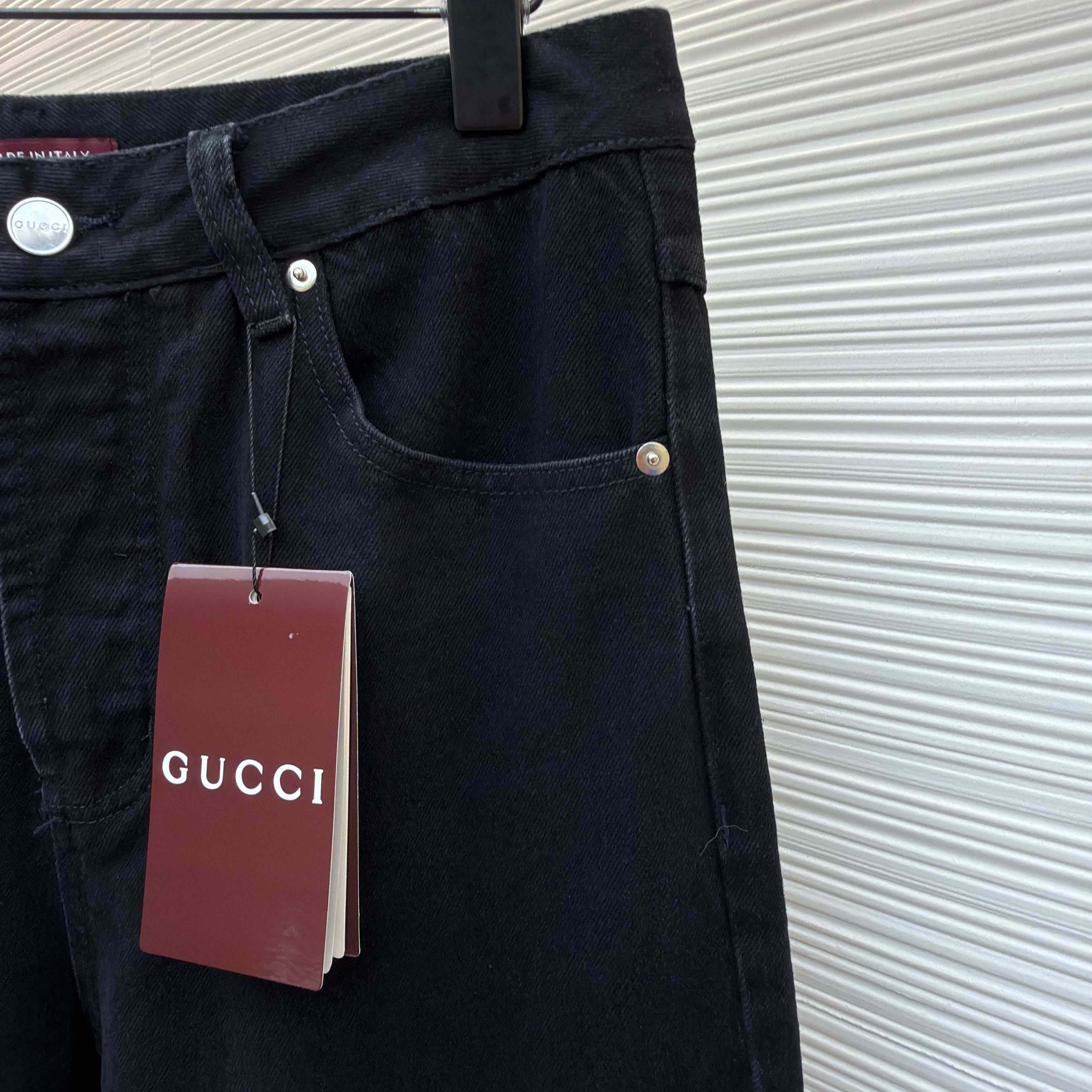 Gucci Denim Jean With Horsebit - DesignerGu