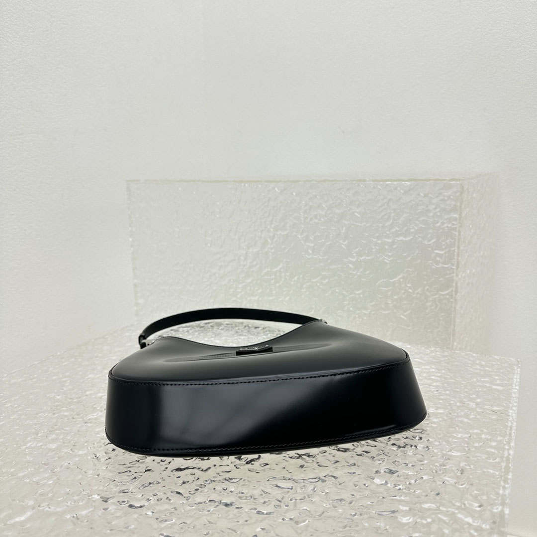 Prada Cleo Brushed Leather Shoulder Bag - DesignerGu