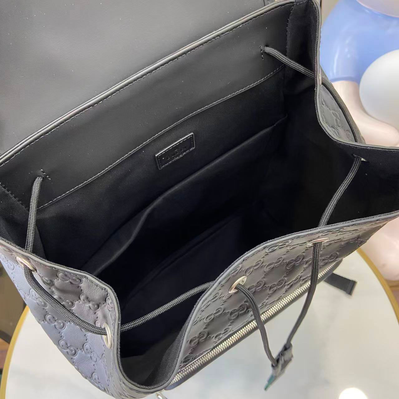 Gucci Emblem Medium Backpack 854750 - DesignerGu