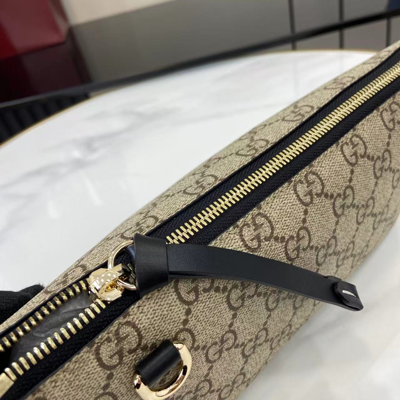 Gucci GG Emblem Small Shoulder Bag - DesignerGu