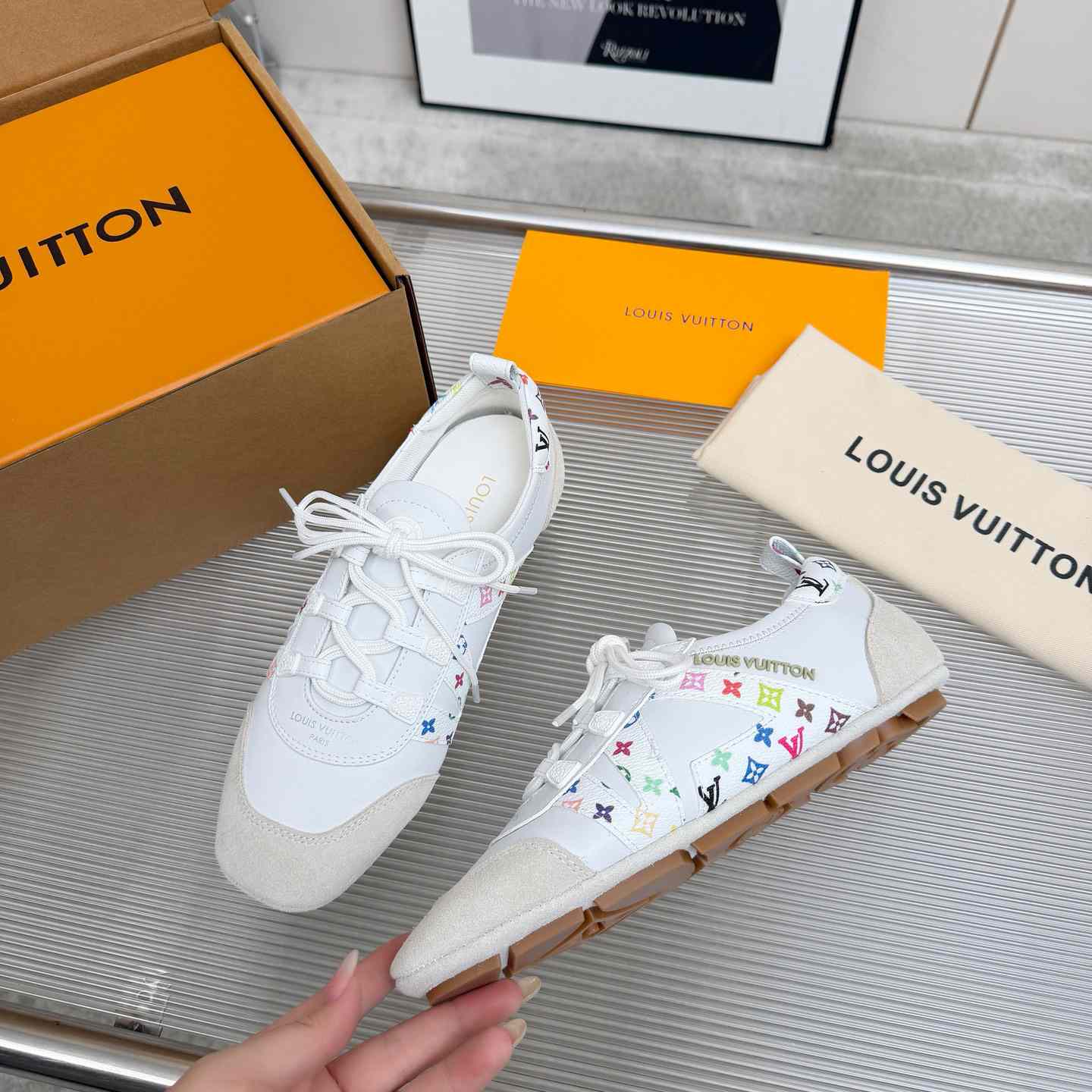 Louis Vuitton LV x TM LV Sneakerina 1AJJQG - DesignerGu