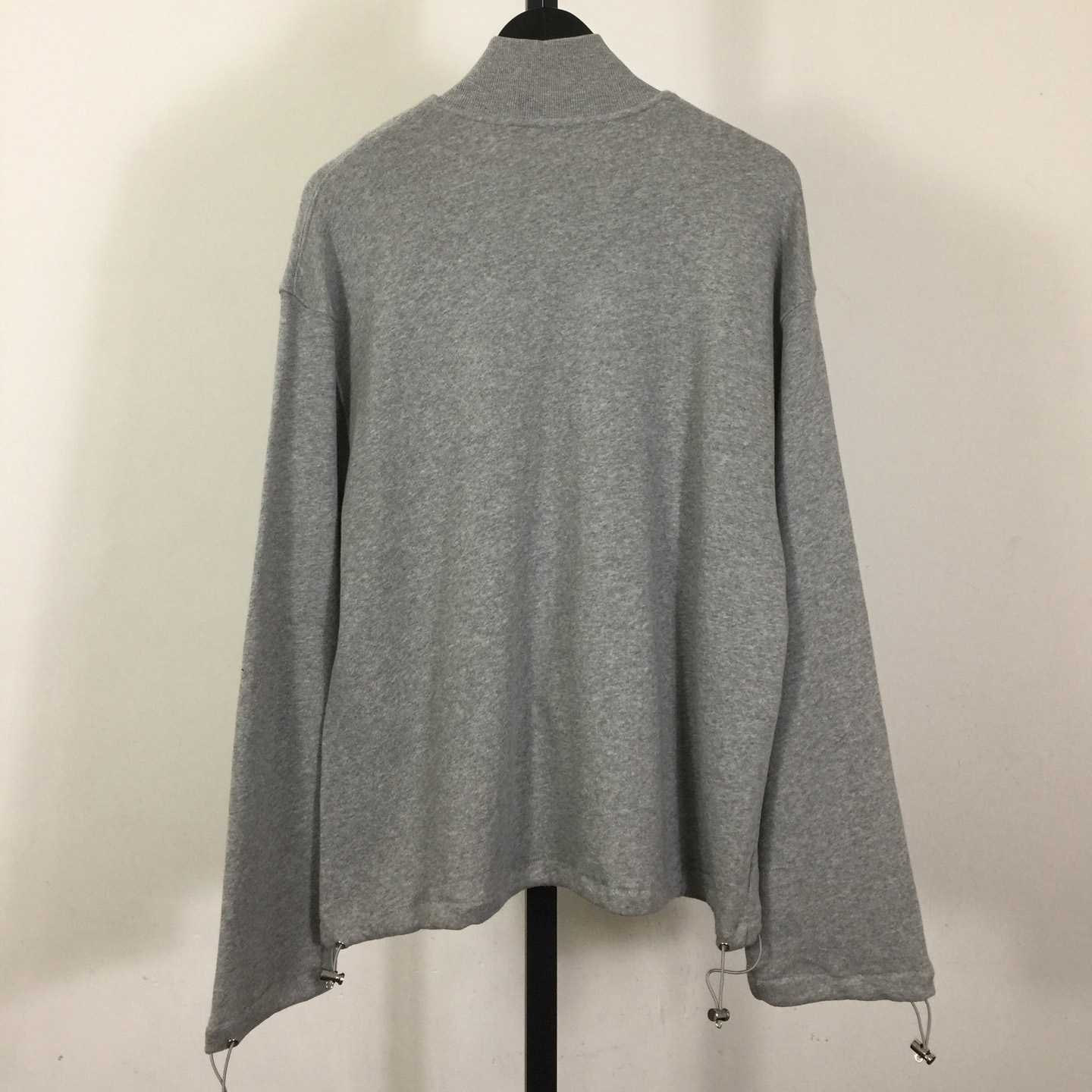 Miu Miu Cotton Fleece Zipper Sweatshirt - DesignerGu