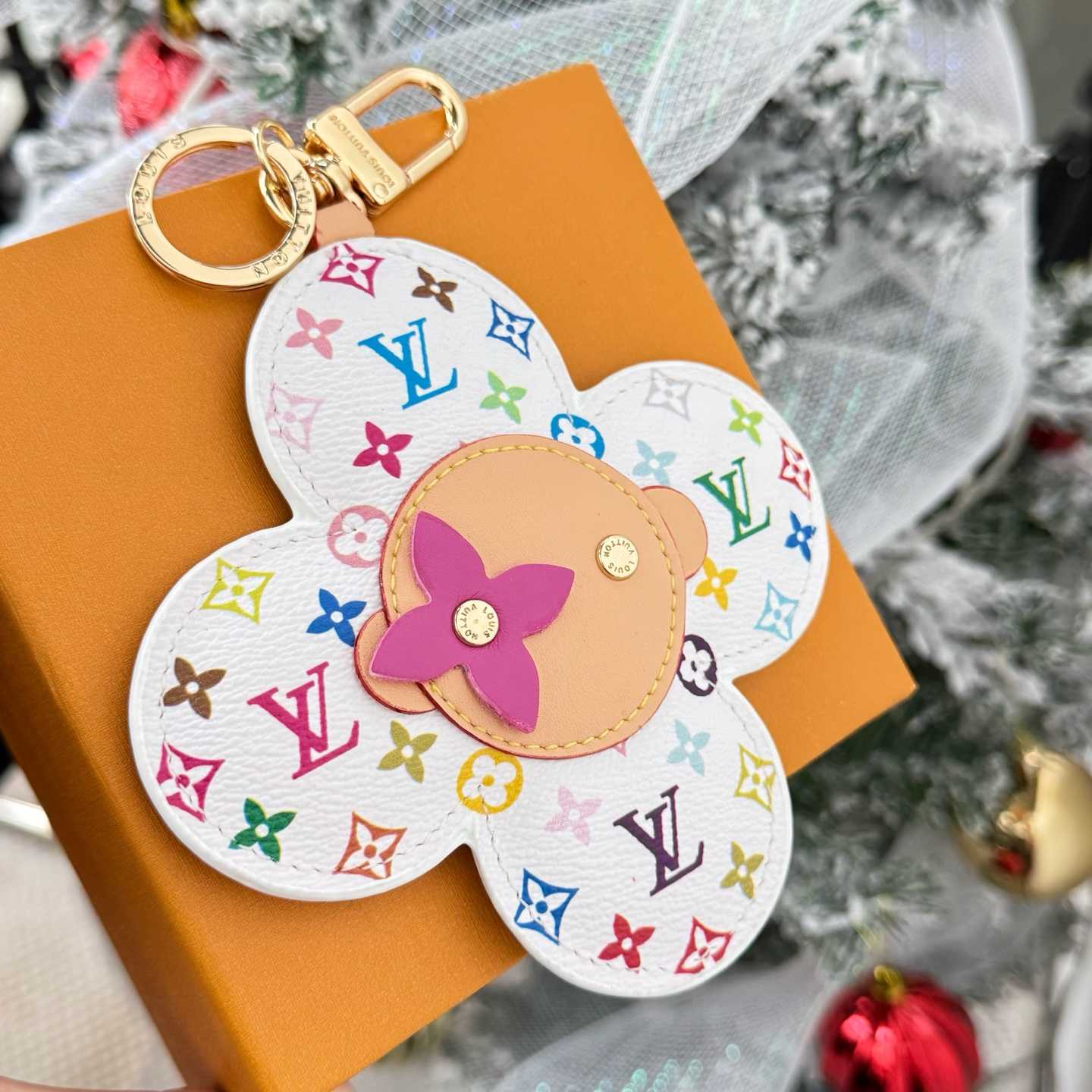 Louis Vuitton LV x TM Vivienne Head Bag Charm   M03728 - DesignerGu