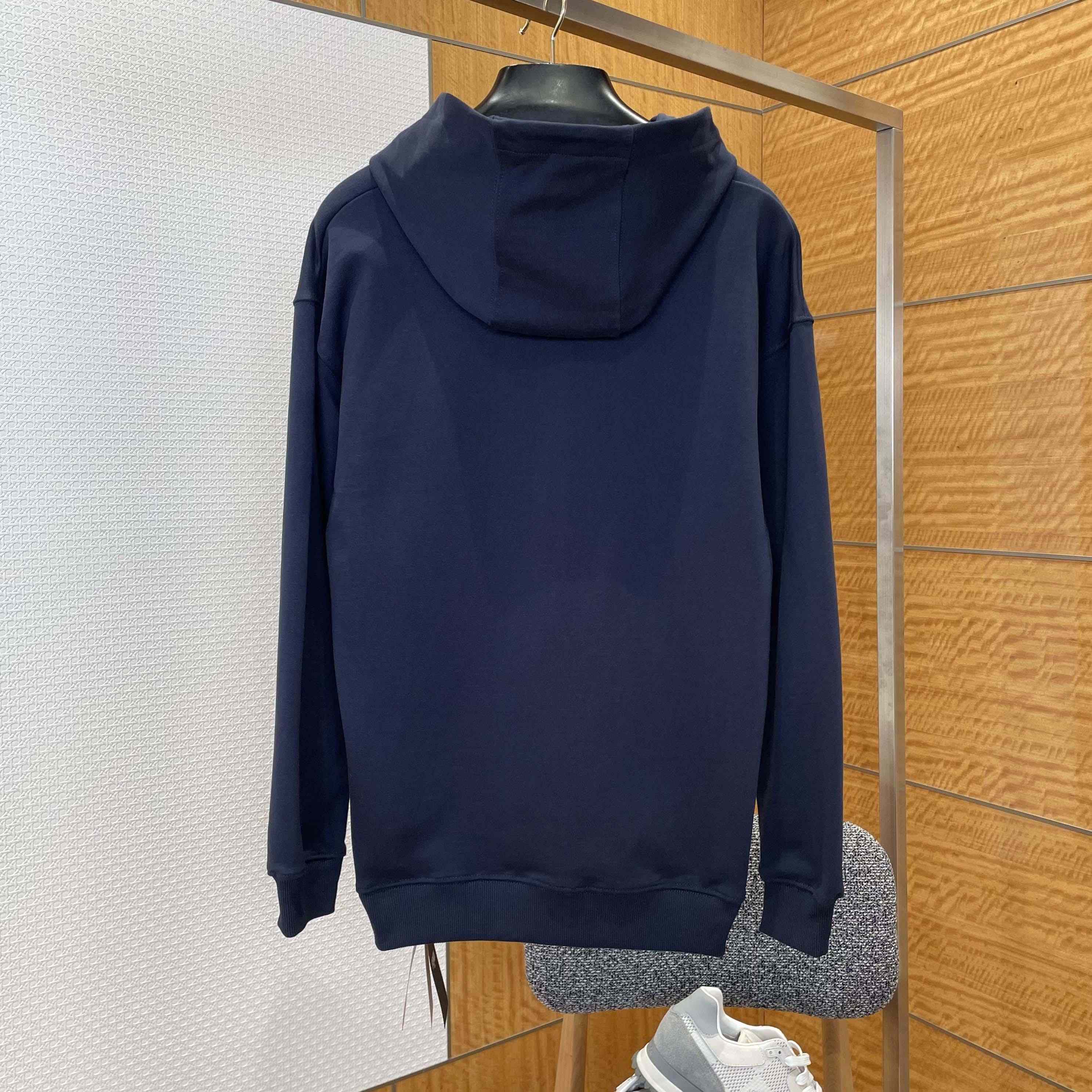 Fendi Lunar New Year Dark Blue Cotton Sweatshirt - DesignerGu