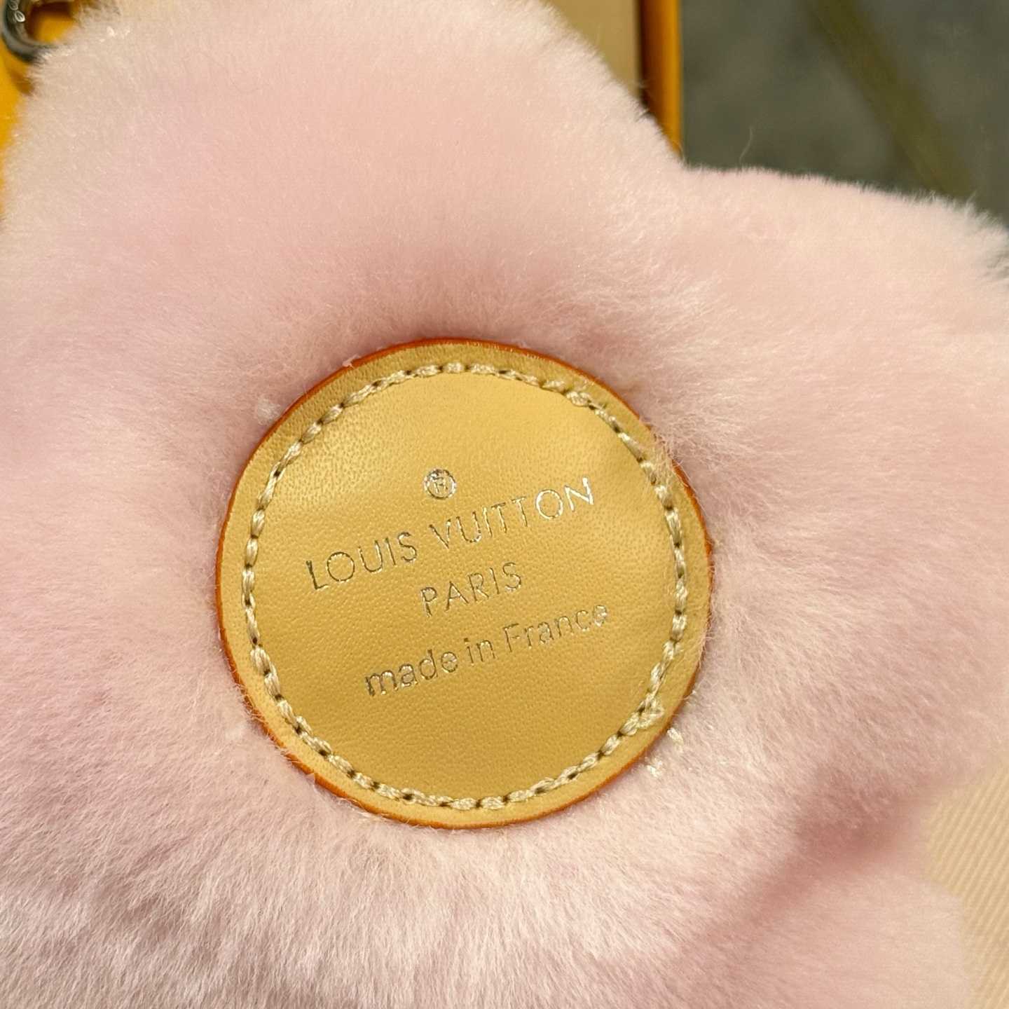 Louis Vuitton Vivienne Shearling Bag Charm   - DesignerGu