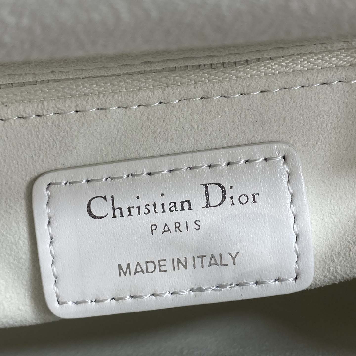 Dior Or Mini Lady Dior Bag with Chain  - DesignerGu