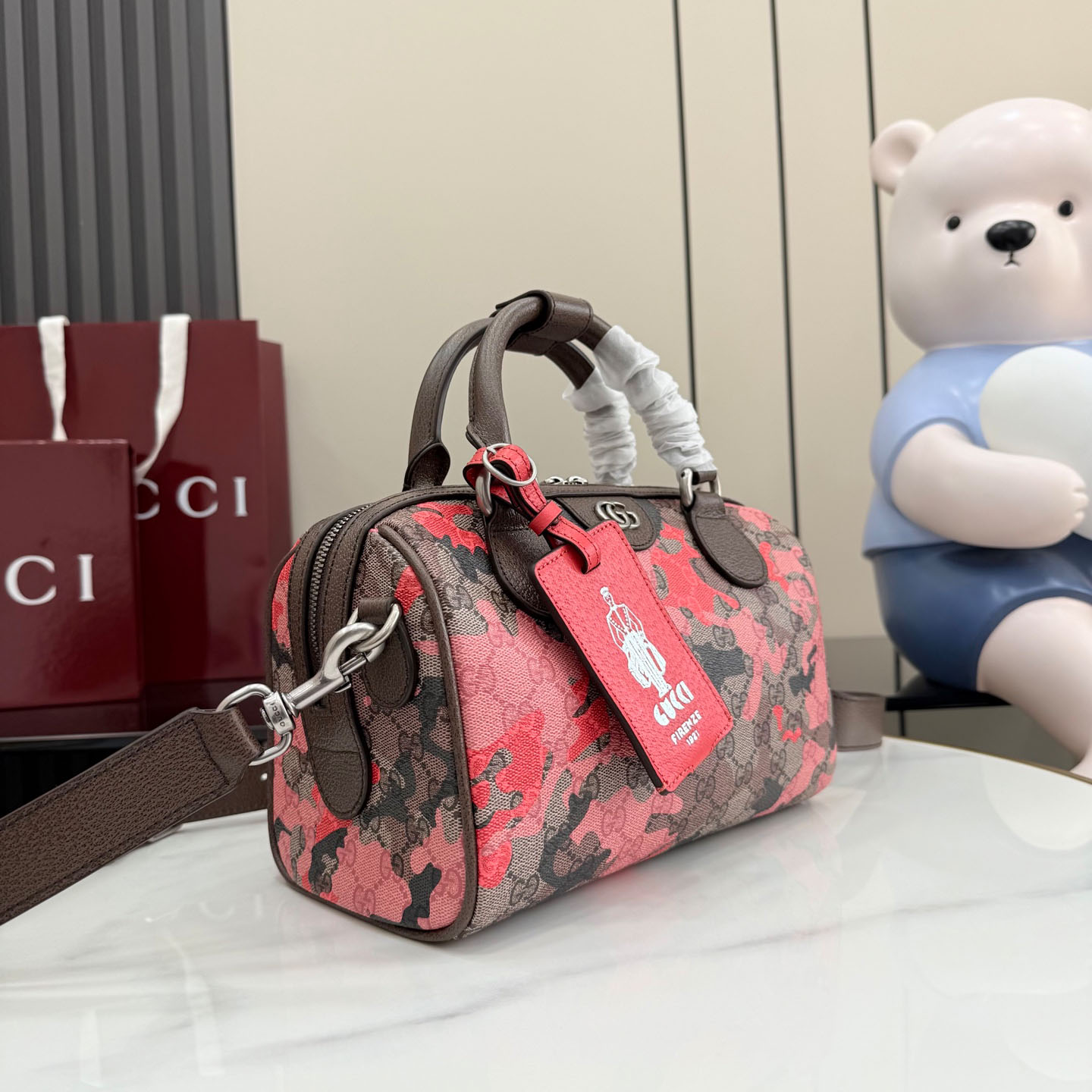 Gucci GG Small Duffle Bag 854860 - DesignerGu