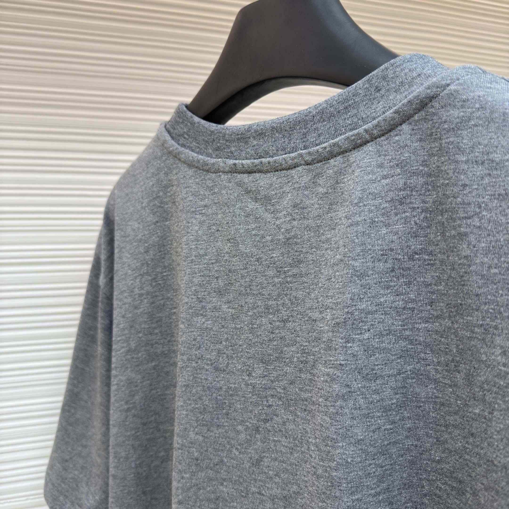 Louis Vuitton Cotton-Silk Short-Sleeved T-Shirt   1AJSIM - DesignerGu