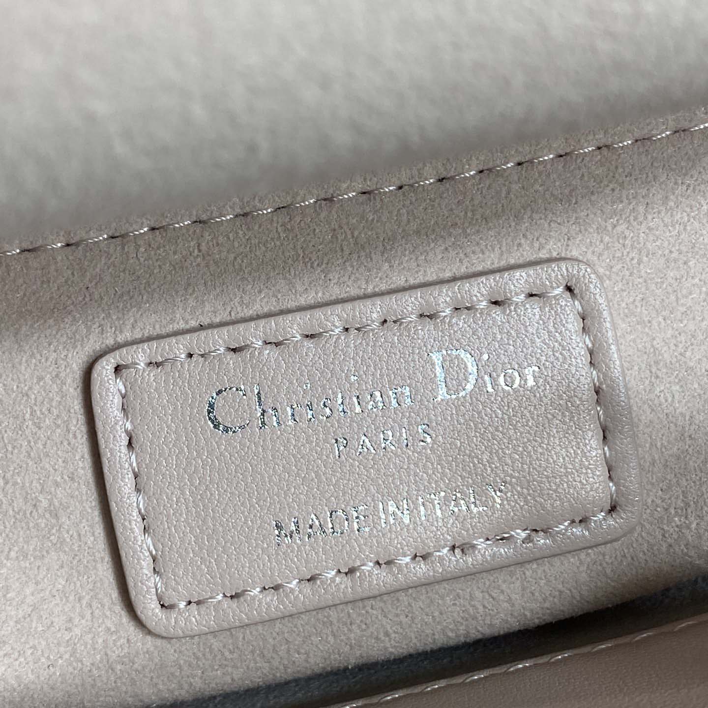 Dior Or Mini Lady Dior Bag with Chain  - DesignerGu