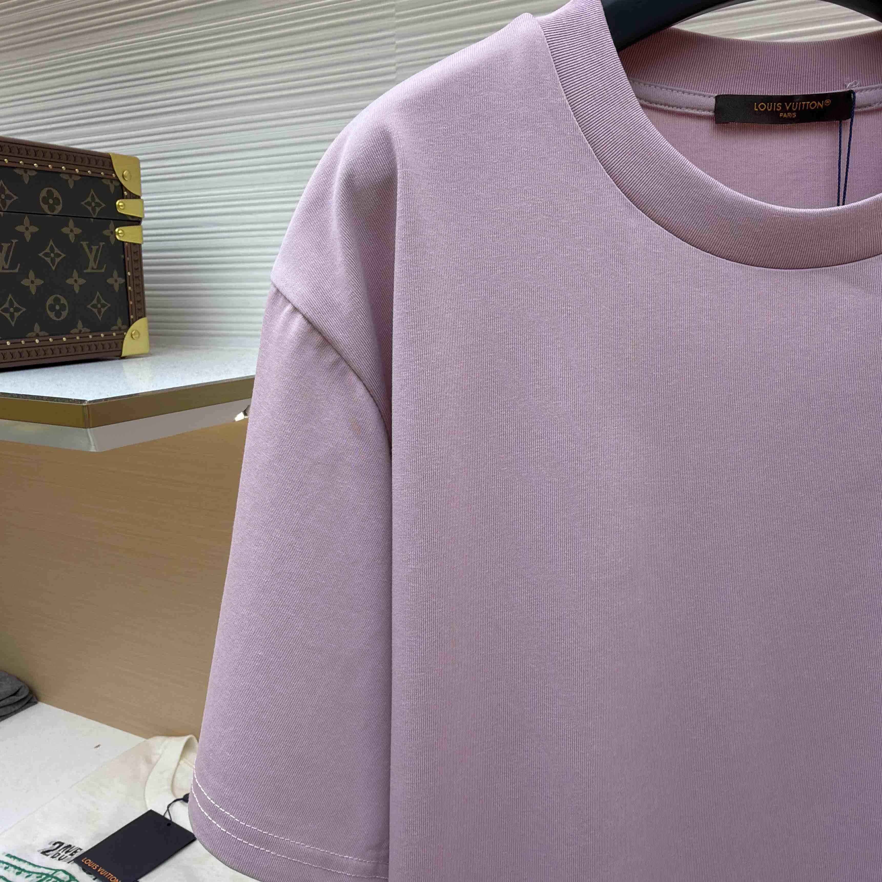 Louis Vuitton Vintage-Dyed Effect T-Shirt   1AJUCP - DesignerGu