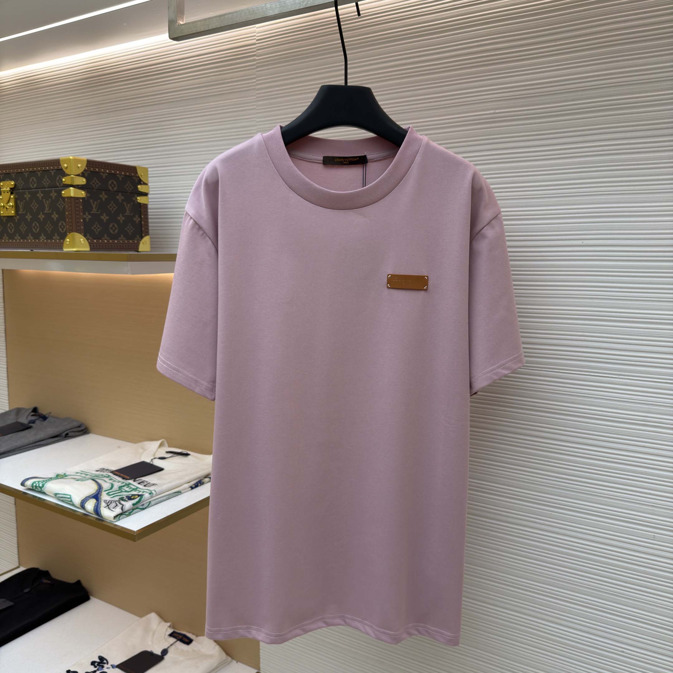 Louis Vuitton Vintage-Dyed Effect T-Shirt   1AJUCP - DesignerGu