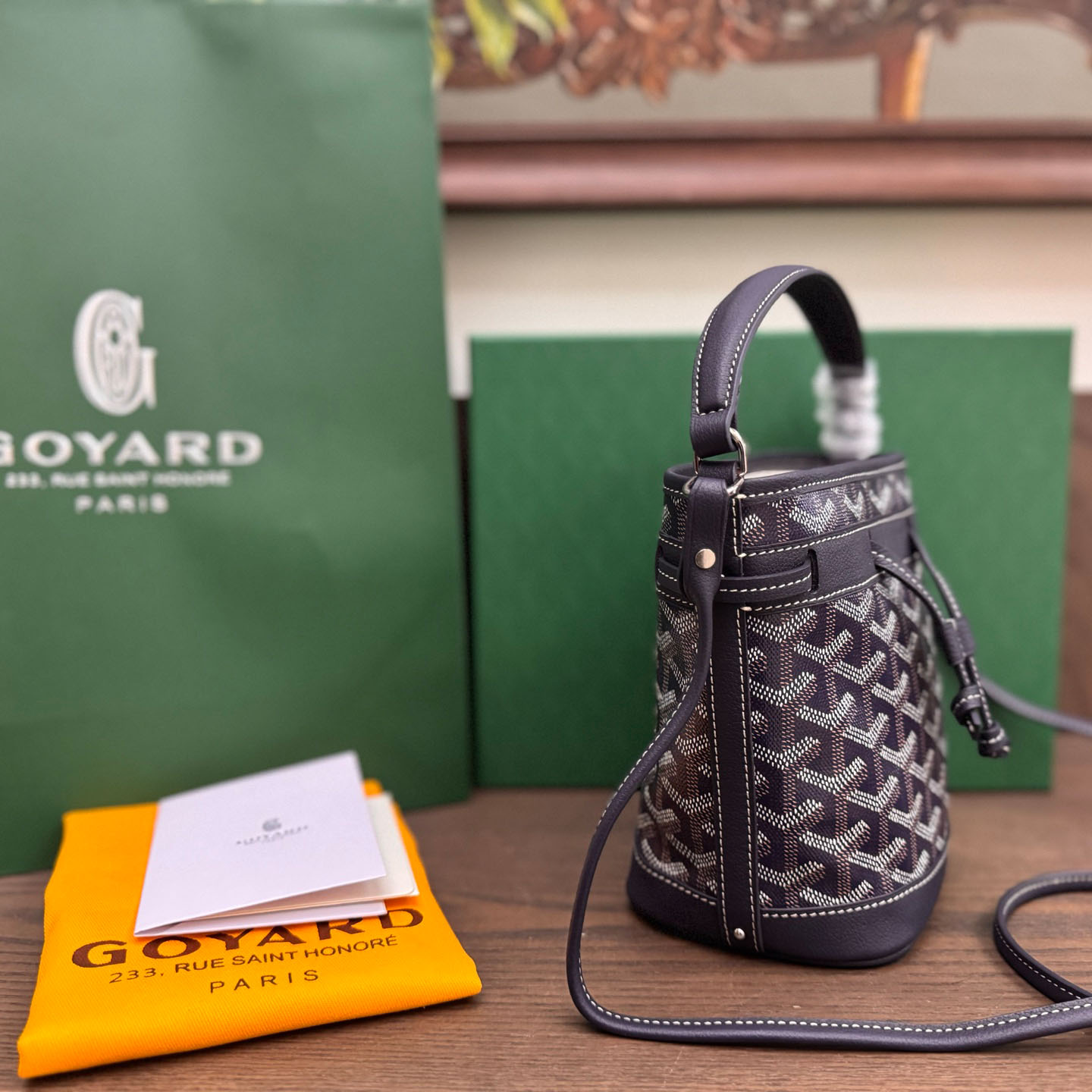 Goyard Petit Flot Mini Bucket Bag - DesignerGu