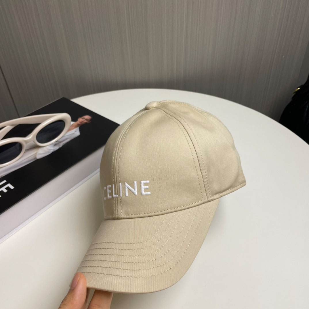 Celine Baseball Cap In Cotton - DesignerGu