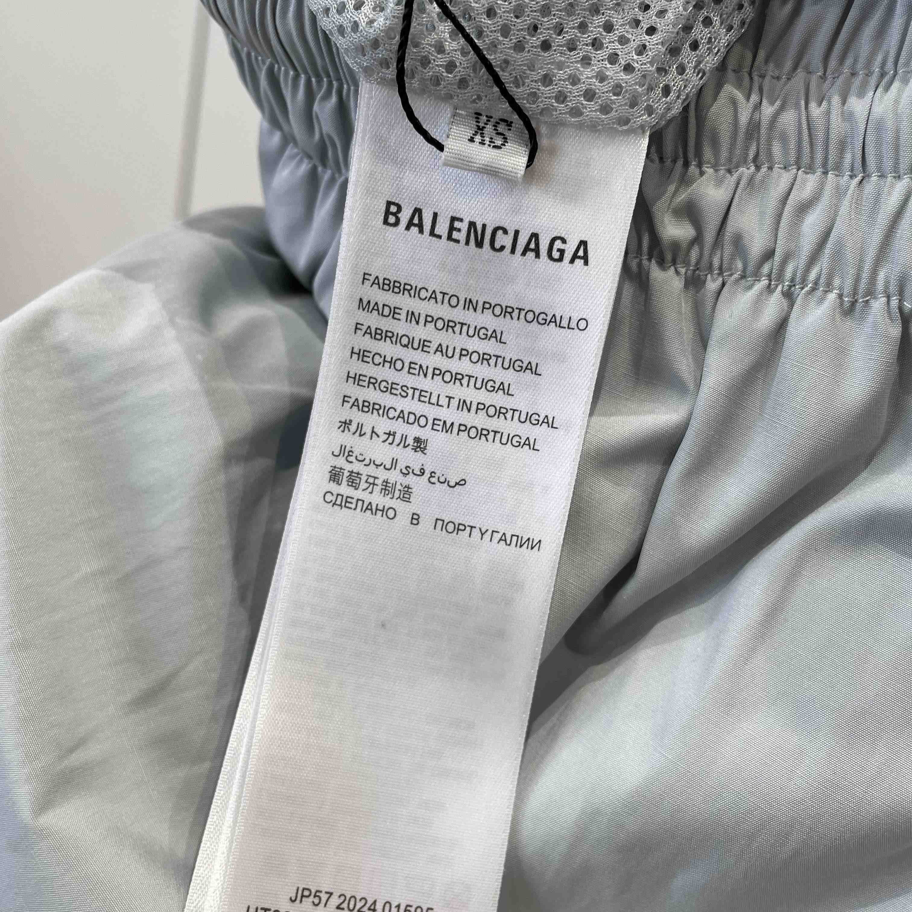 Balenciaga 3B Football Tracksuit Pants In New Grey - DesignerGu