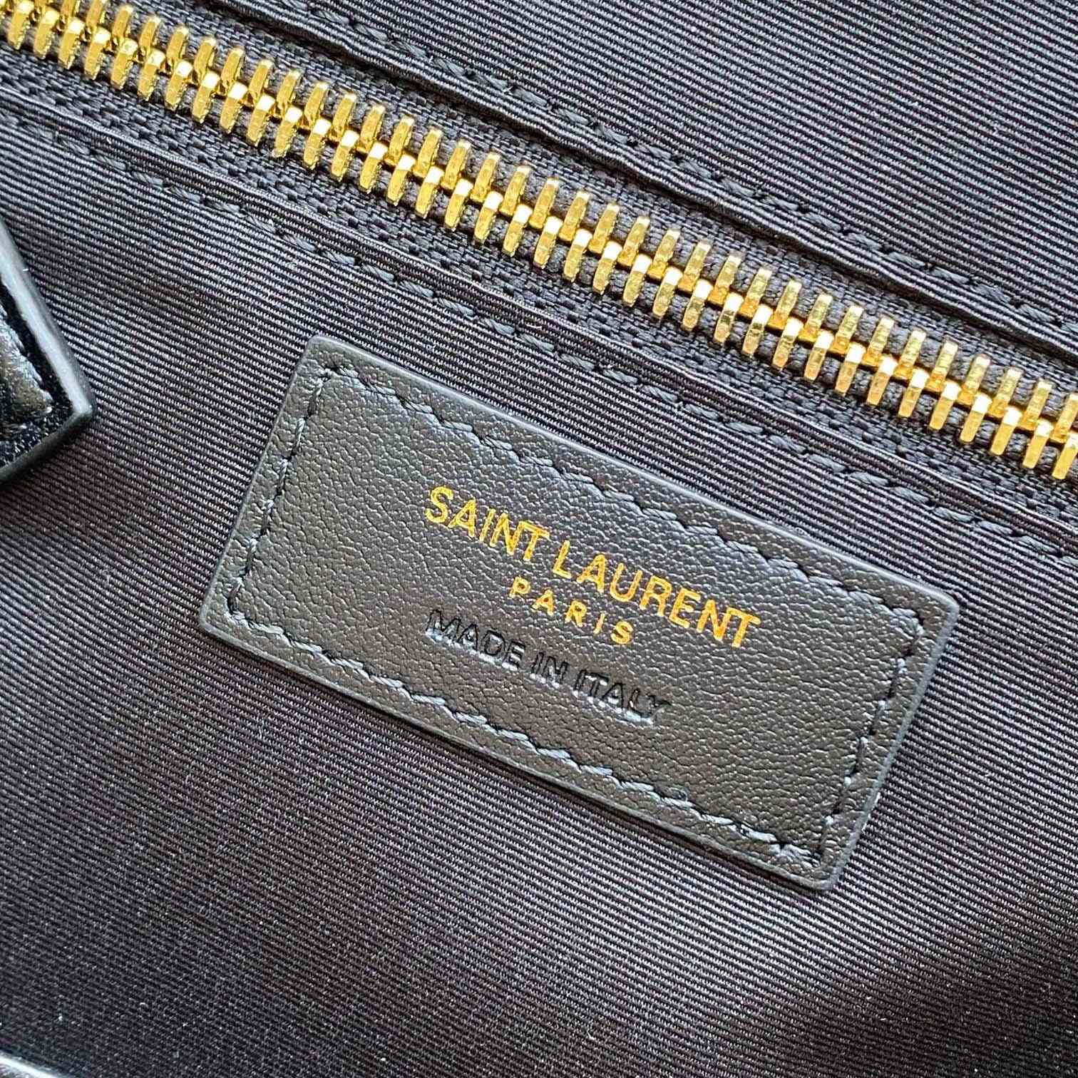 Saint Laurent Nini Shopping In Vintage Leather - DesignerGu
