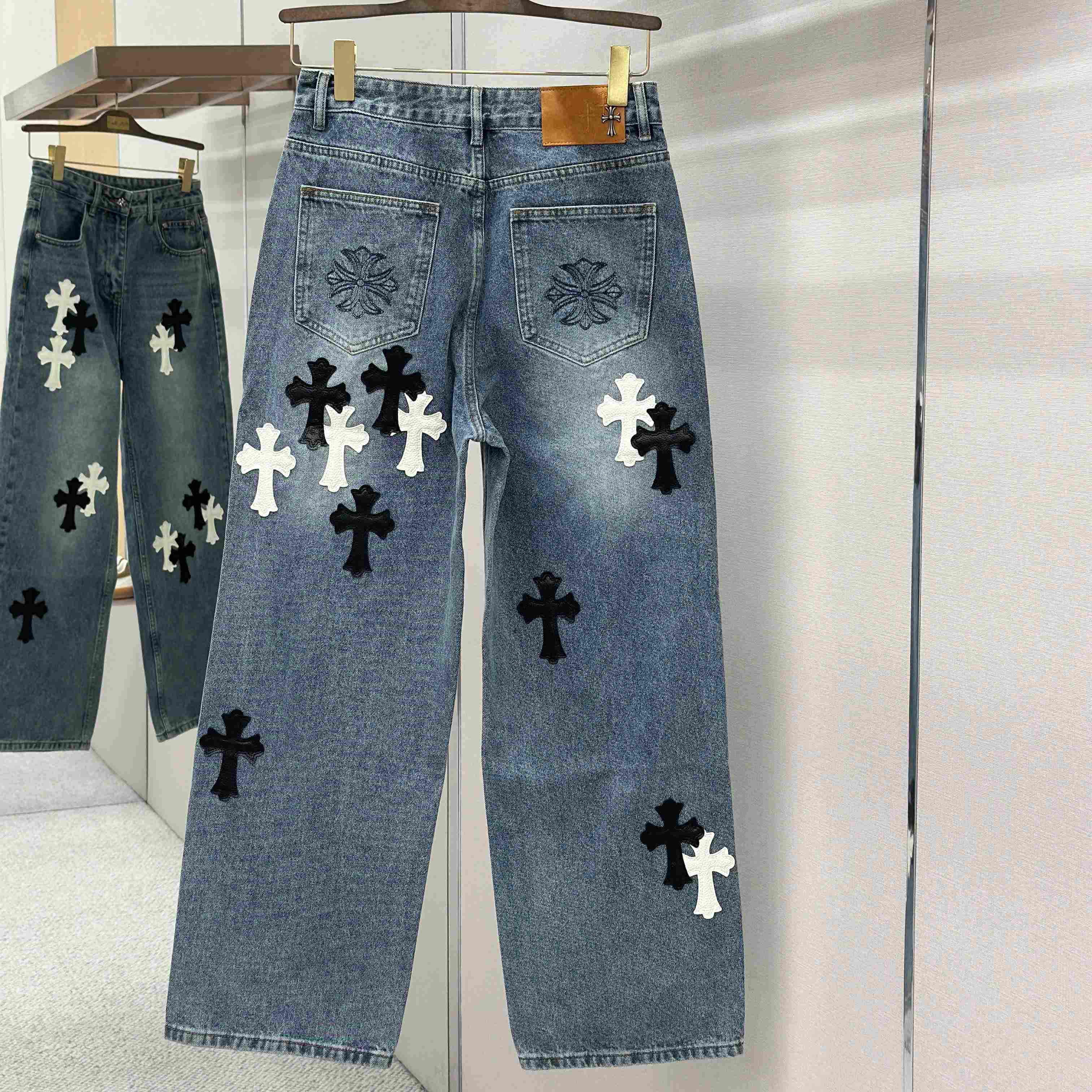 Chrome Hearts Jeans - DesignerGu
