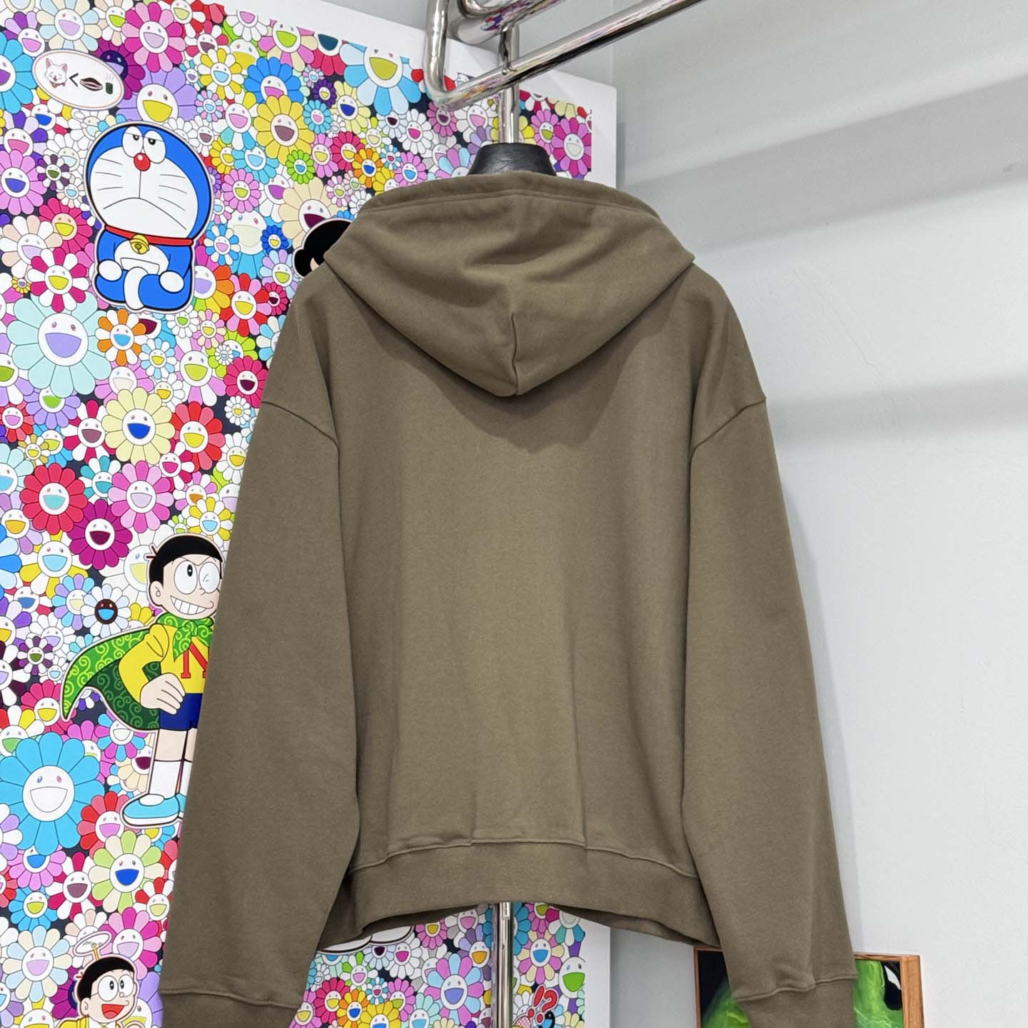 Miu Miu Garment-dyed Hoodie Jacket - DesignerGu