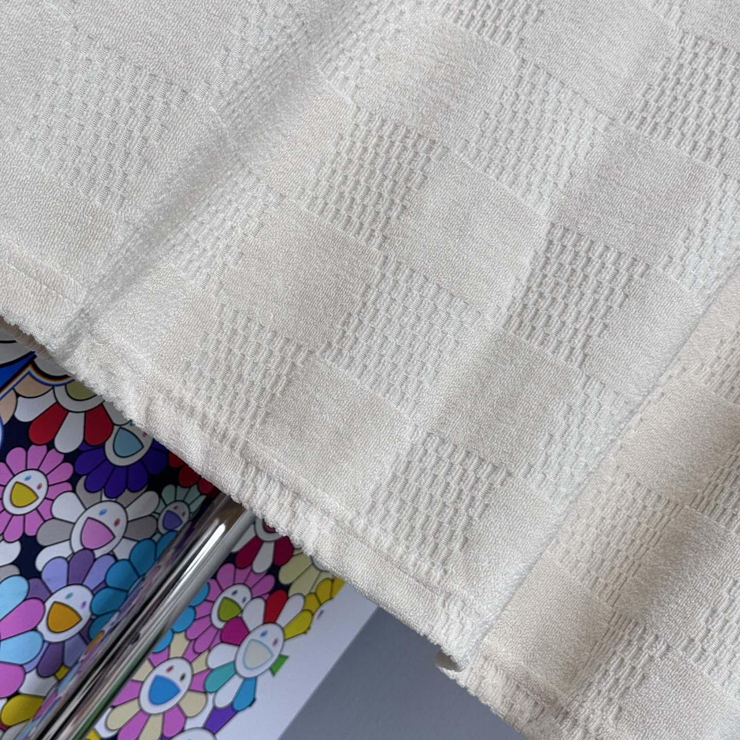 Louis Vuitton Damier French Terry Cotton T-Shirt - DesignerGu