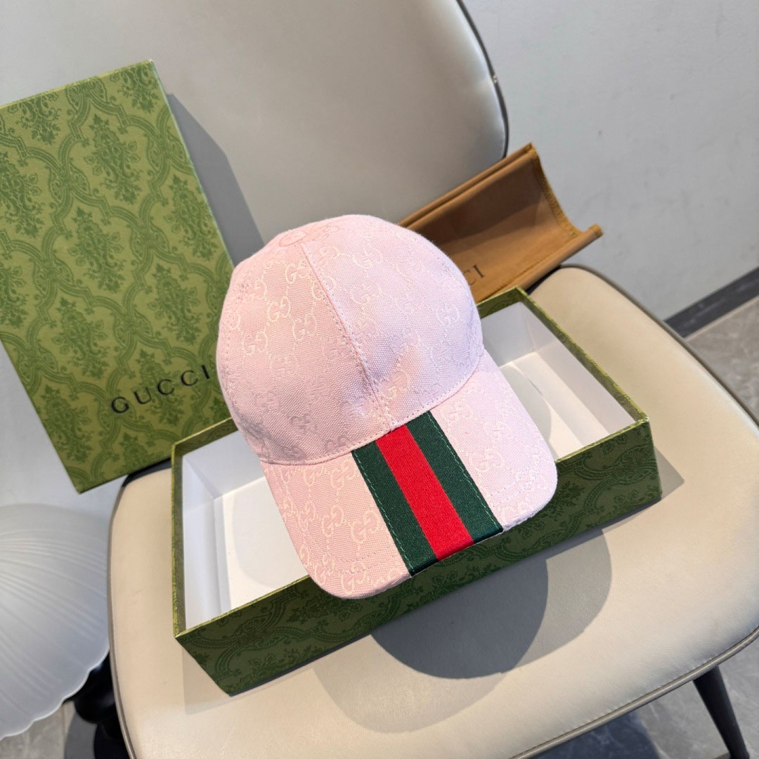 Gucci GG Canvas Baseball Hat - DesignerGu