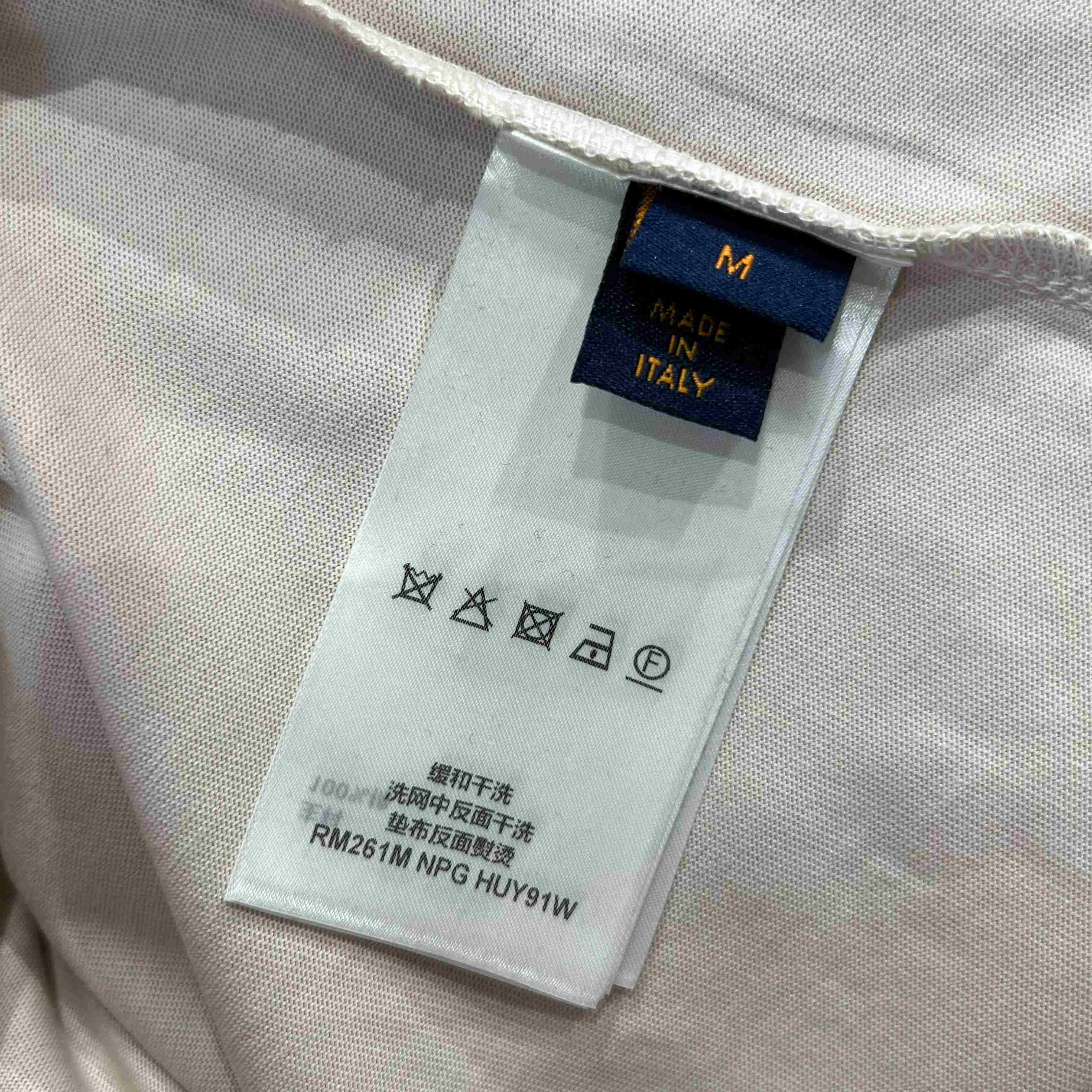 Louis Vuitton Embroidered Signature T-Shirt 1AJVQS - DesignerGu