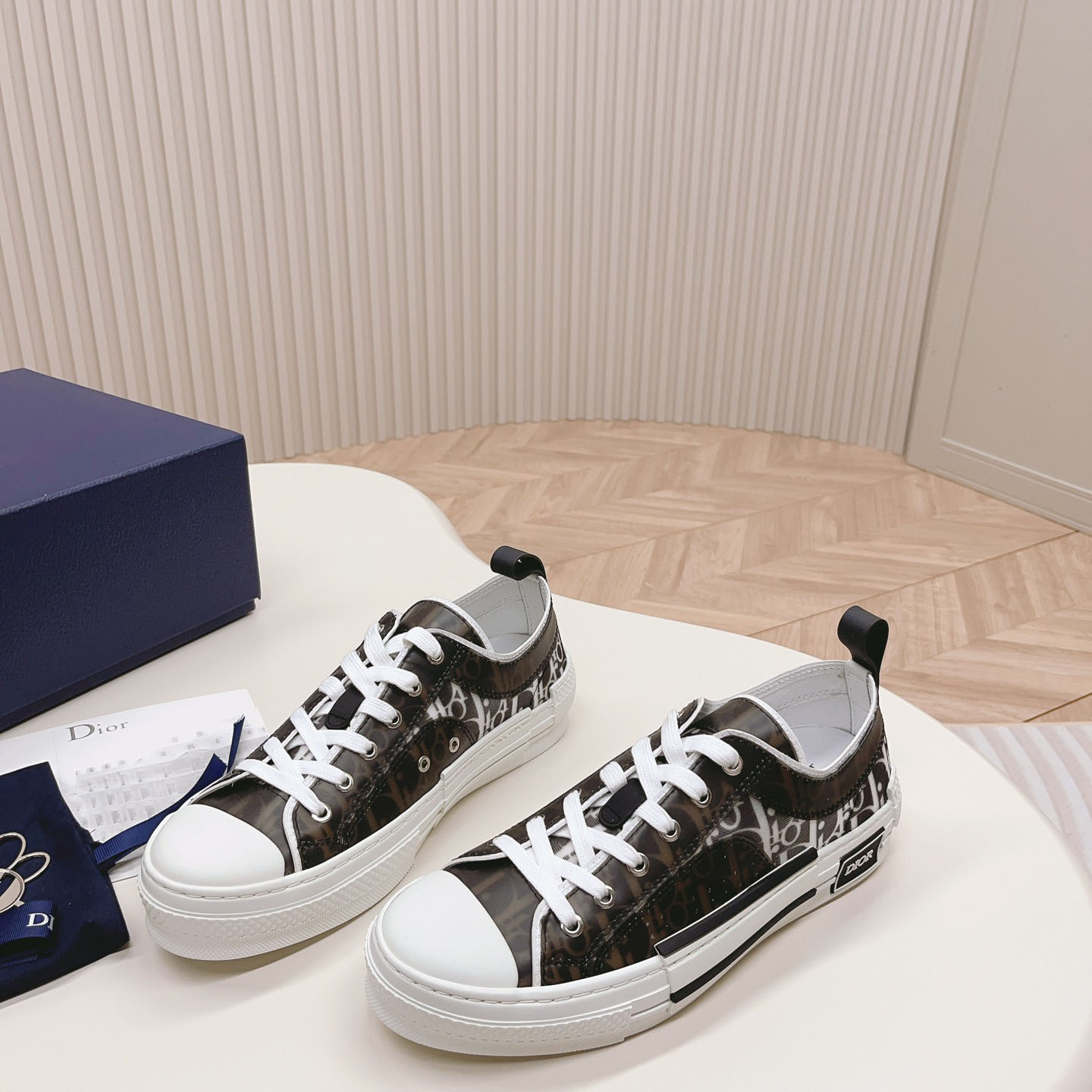 Dior B23 Low 'Dior Oblique - Charcoal' - DesignerGu