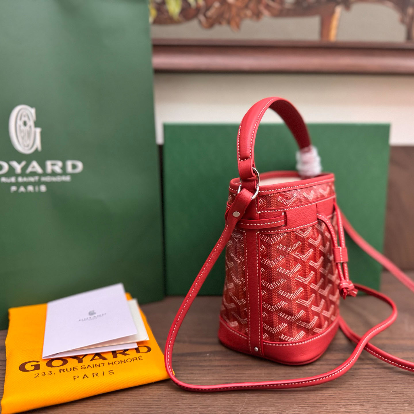 Goyard Petit Flot Mini Bucket Bag - DesignerGu