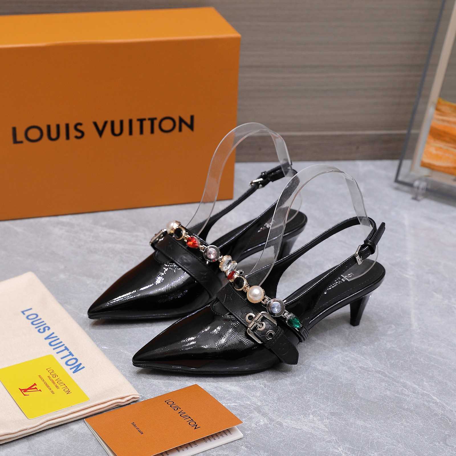 Louis Vuitton LV Vibe Slingback Pump   1AIT25 - DesignerGu