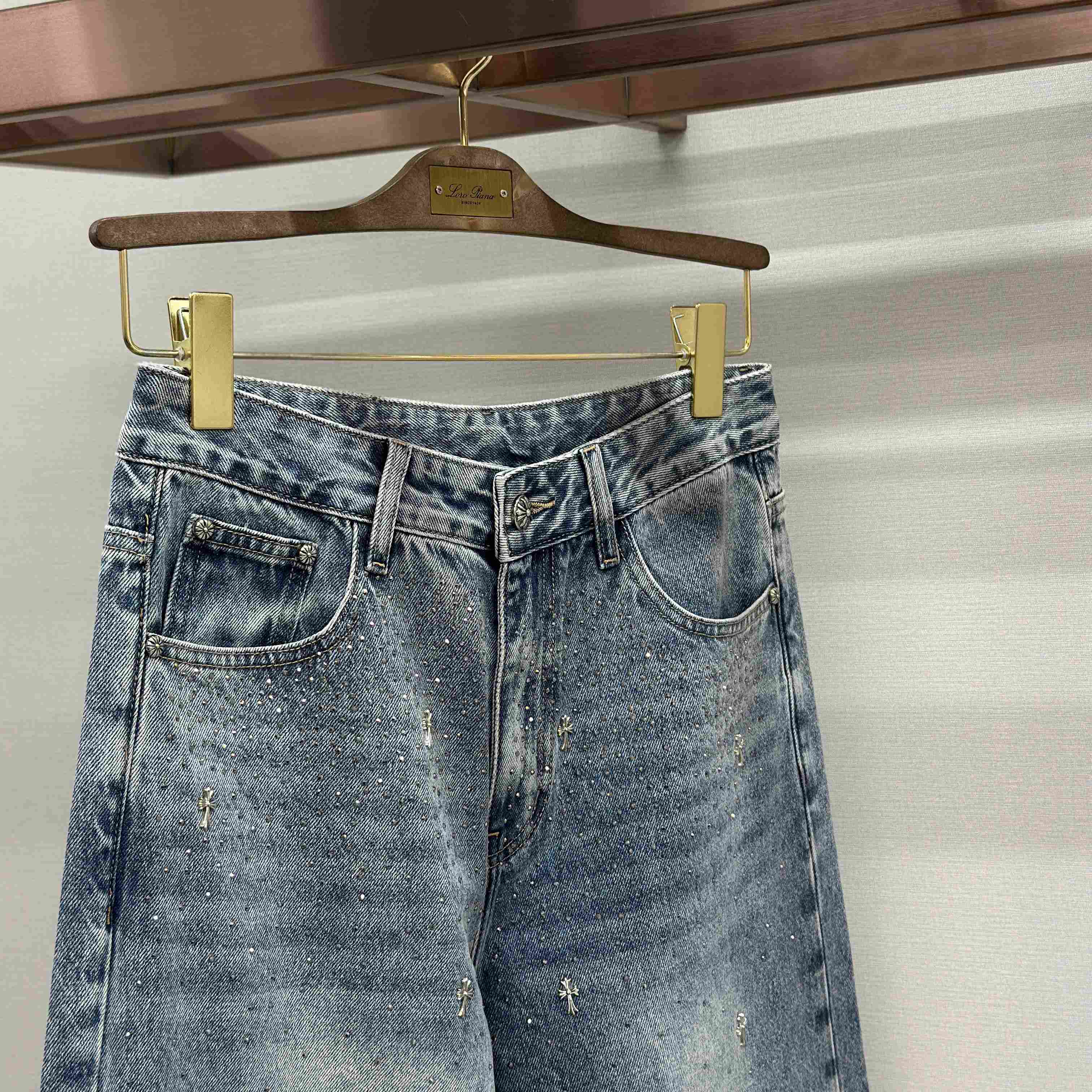 Chrome Hearts Jeans - DesignerGu